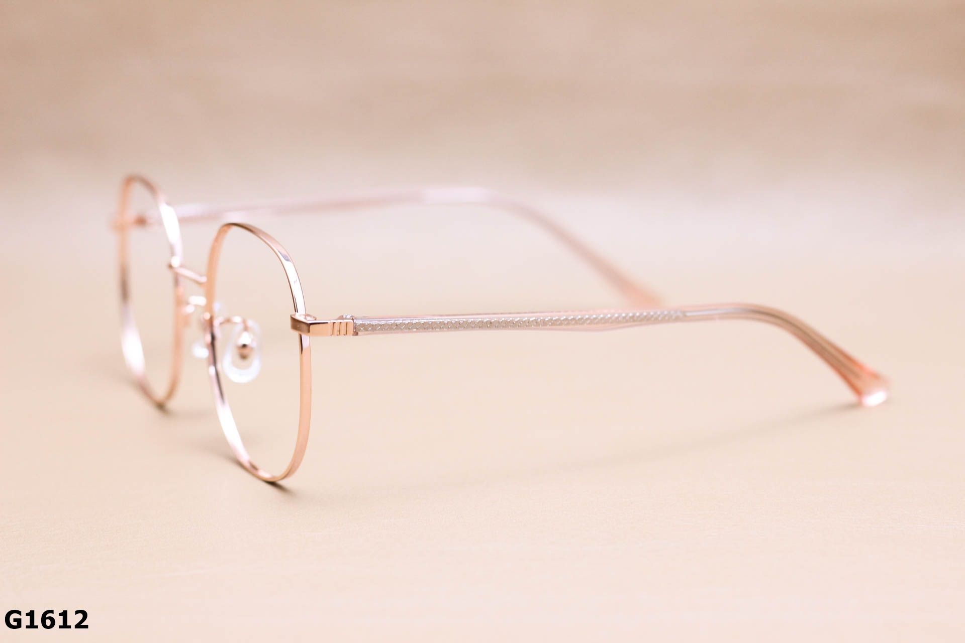 Gọng Kính Cận Tròn Thời Trang Unisex, Titanium Cao Cấp Thanh Mảnh - G1612