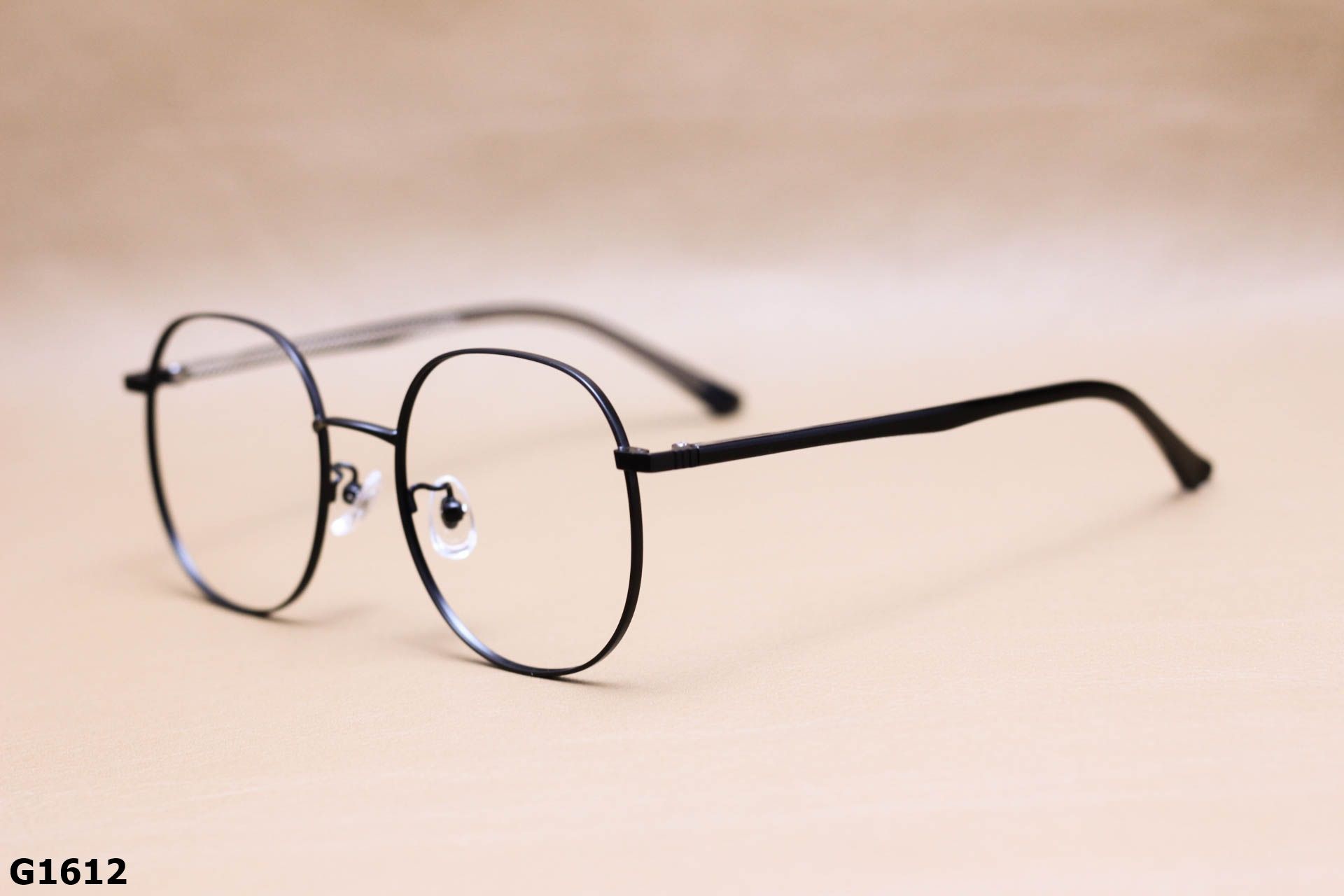 Gọng Kính Cận Tròn Thời Trang Unisex, Titanium Cao Cấp Thanh Mảnh - G1612