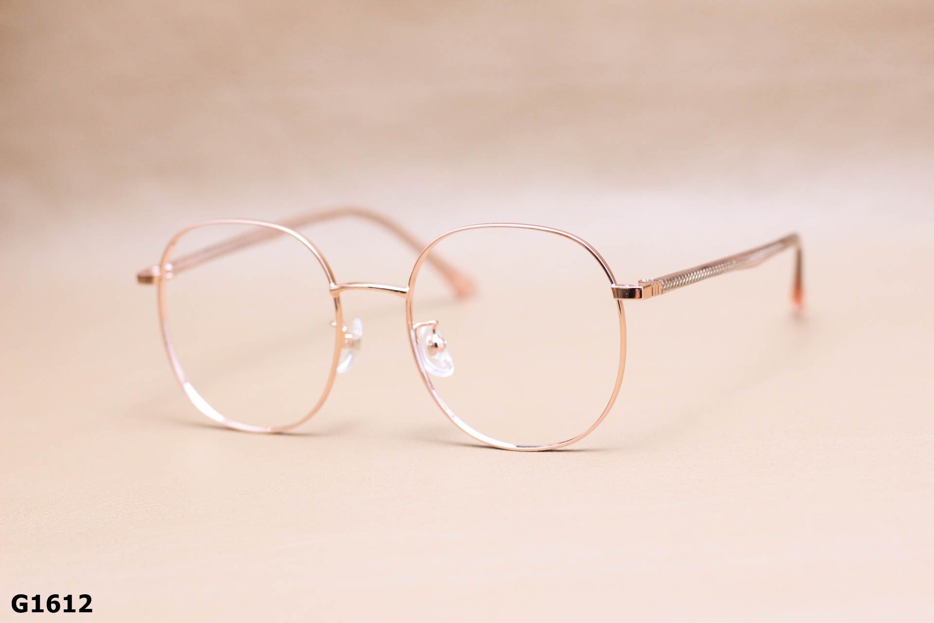 Gọng Kính Cận Tròn Thời Trang Unisex, Titanium Cao Cấp Thanh Mảnh - G1612