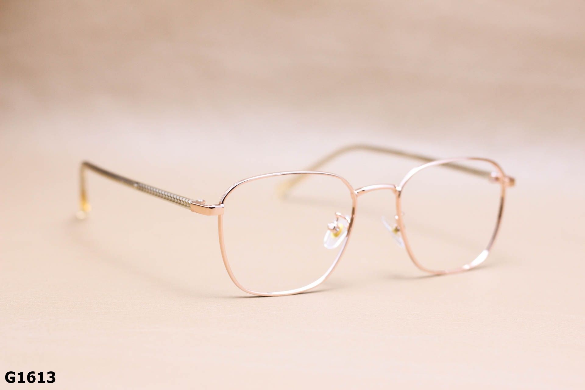 Gọng Kính Cận Vuông Thời Trang Unisex, Titanium Cao Cấp Thanh Mảnh - G1613