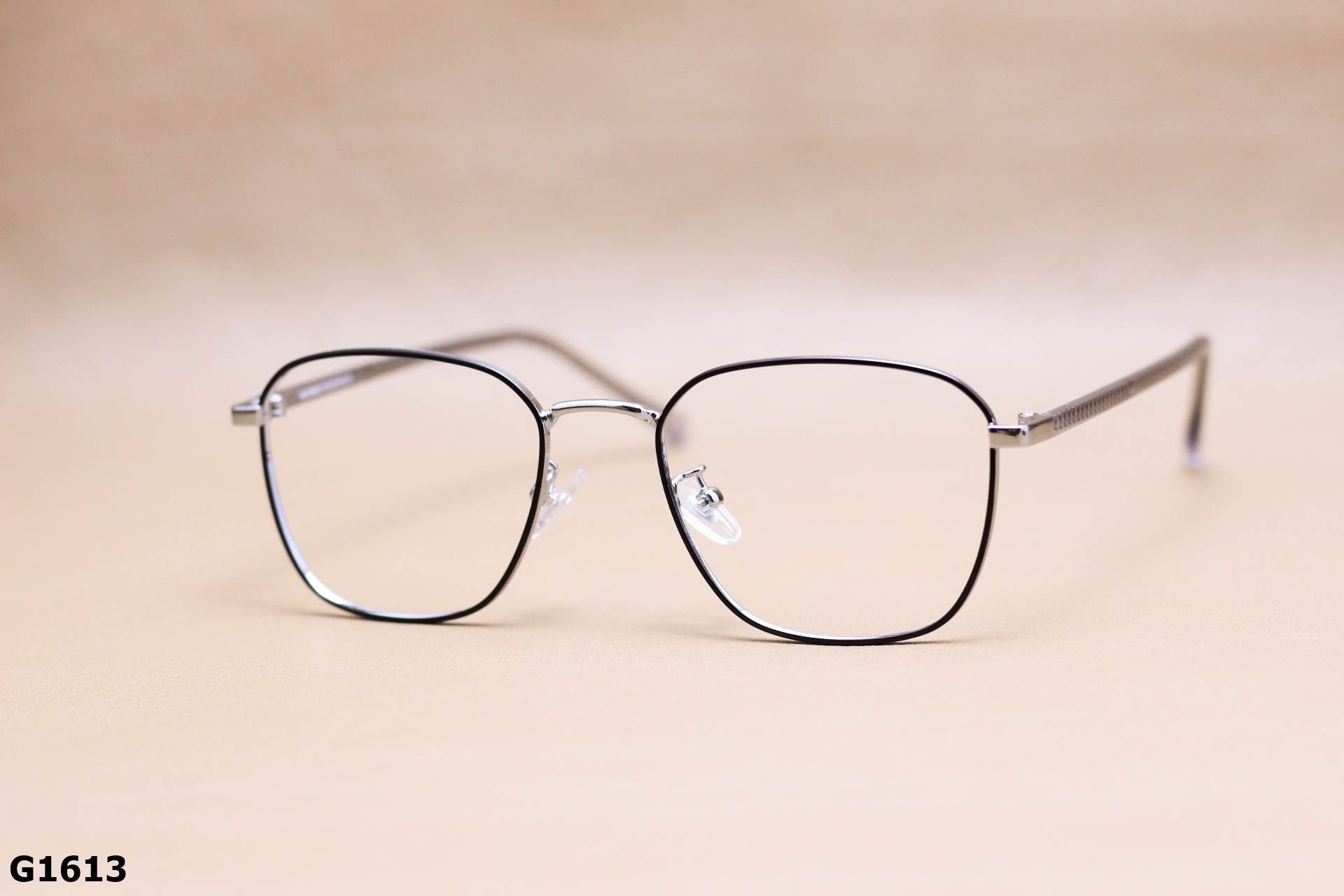 Gọng Kính Cận Vuông Thời Trang Unisex, Titanium Cao Cấp Thanh Mảnh - G1613