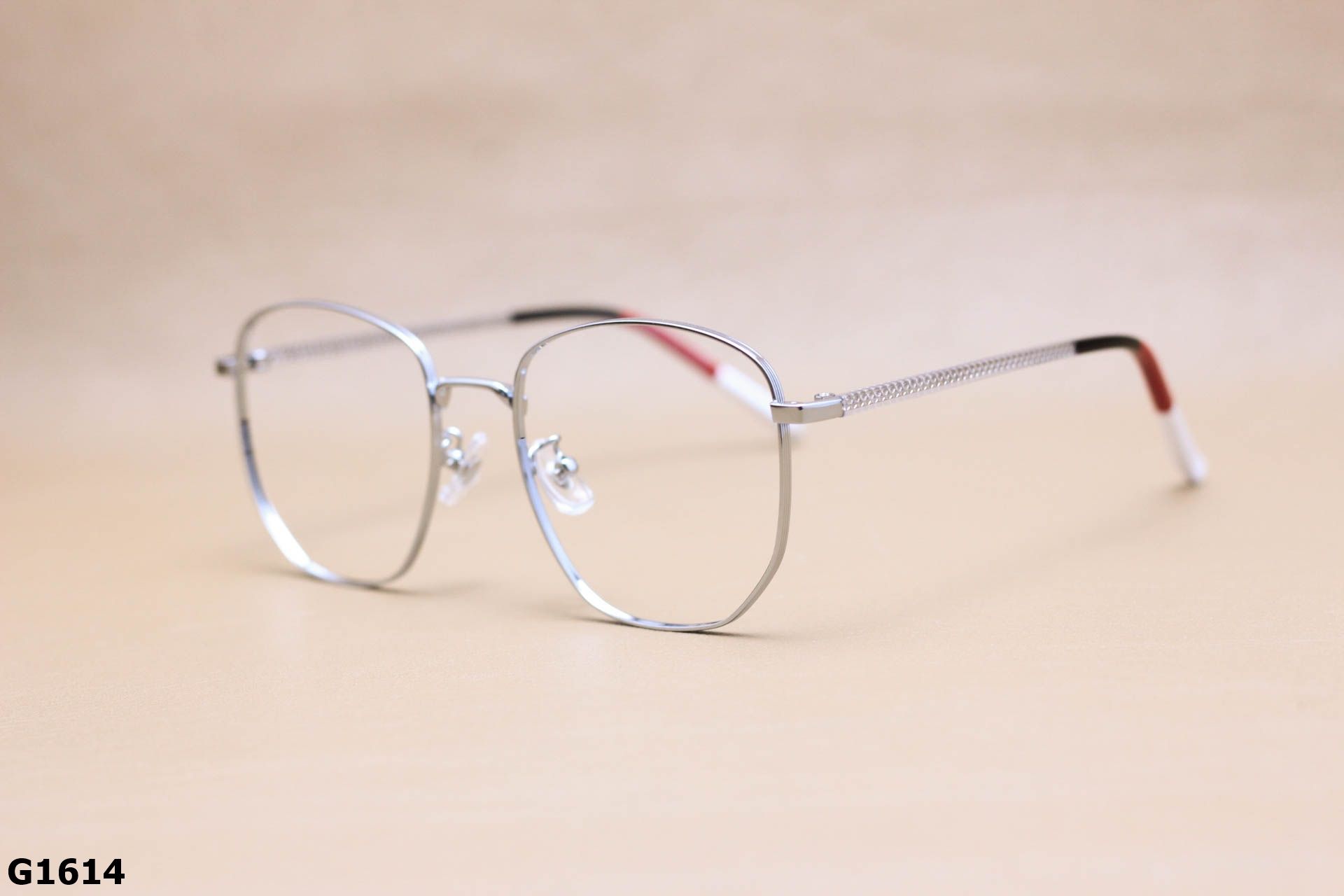 Gọng Kính Cận Lục Giác Thời Trang Unisex, Titanium Cao Cấp Thanh Mảnh - G1614