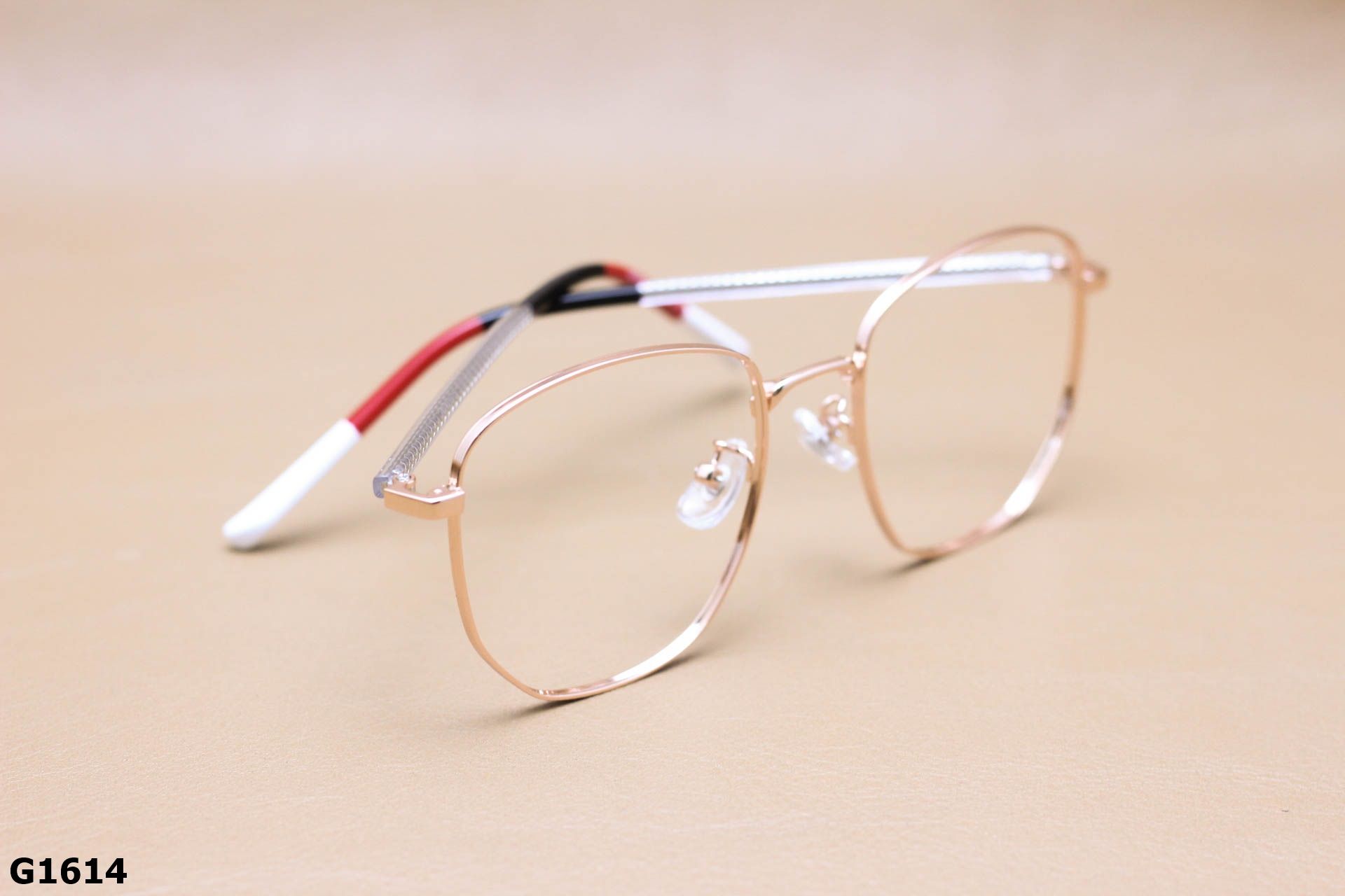 Gọng Kính Cận Lục Giác Thời Trang Unisex, Titanium Cao Cấp Thanh Mảnh - G1614