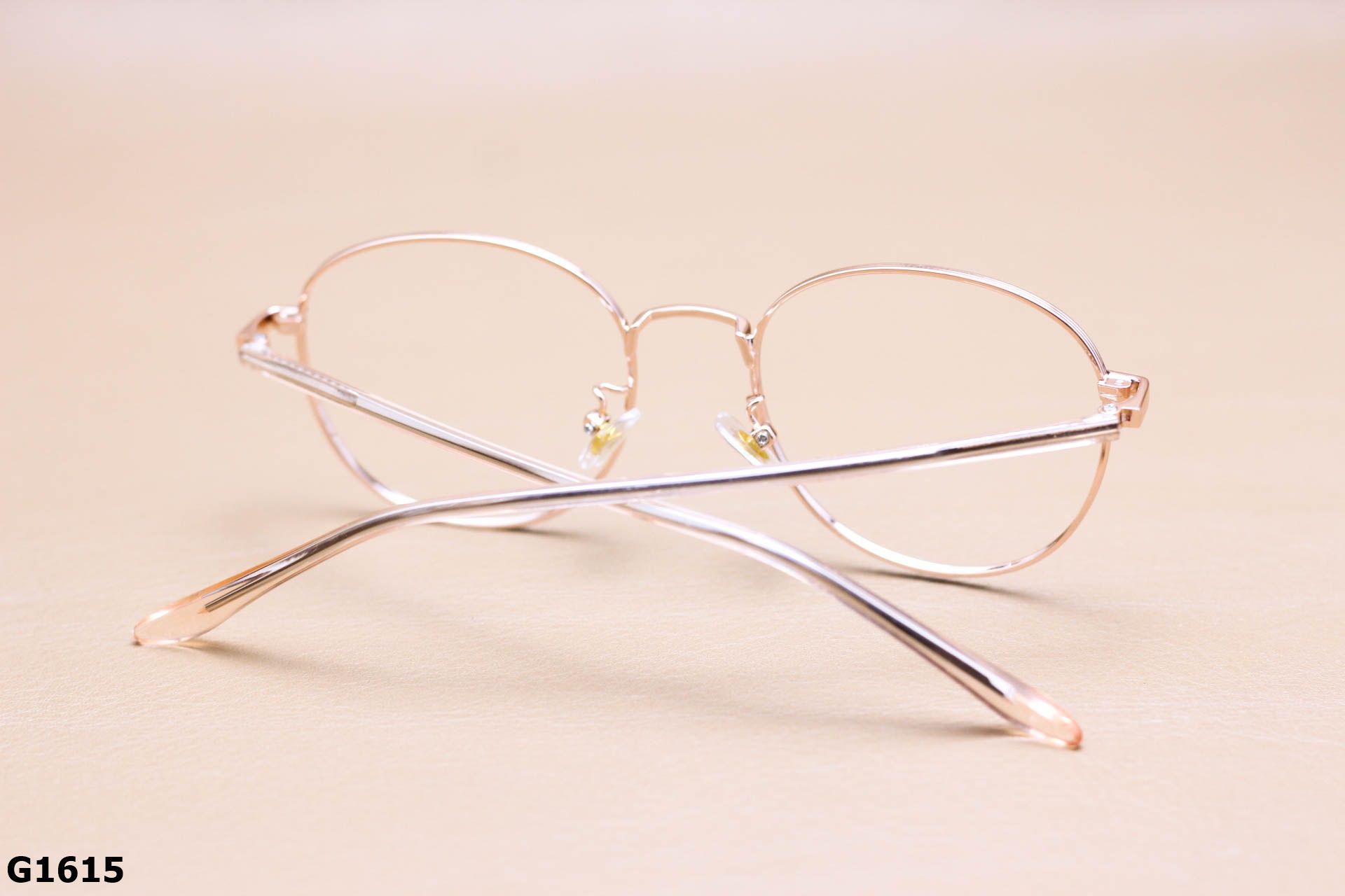 Gọng Kính Cận Tròn Thời Trang Unisex, Titanium Cao Cấp Thanh Mảnh - G1615