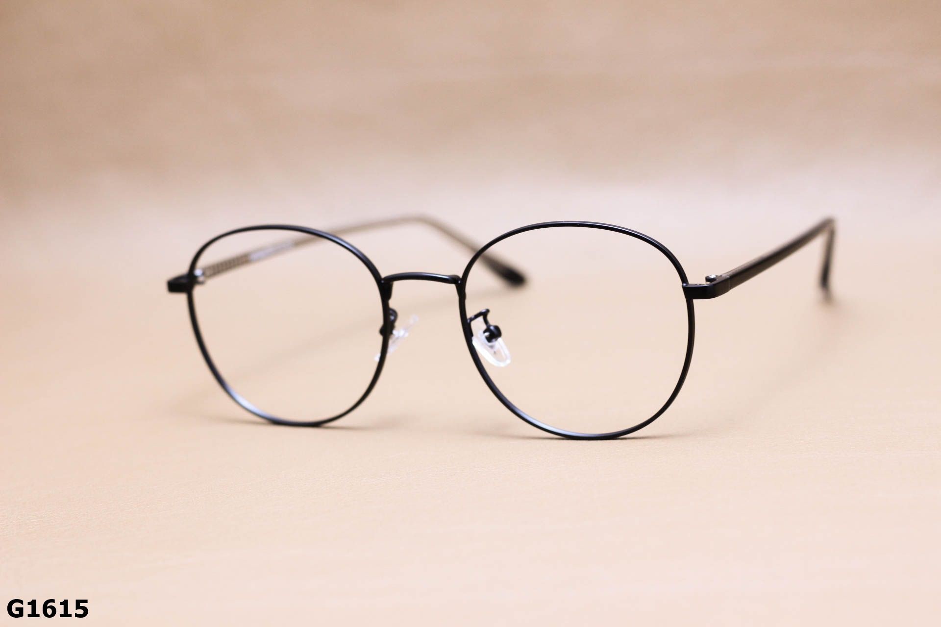 Gọng Kính Cận Tròn Thời Trang Unisex, Titanium Cao Cấp Thanh Mảnh - G1615