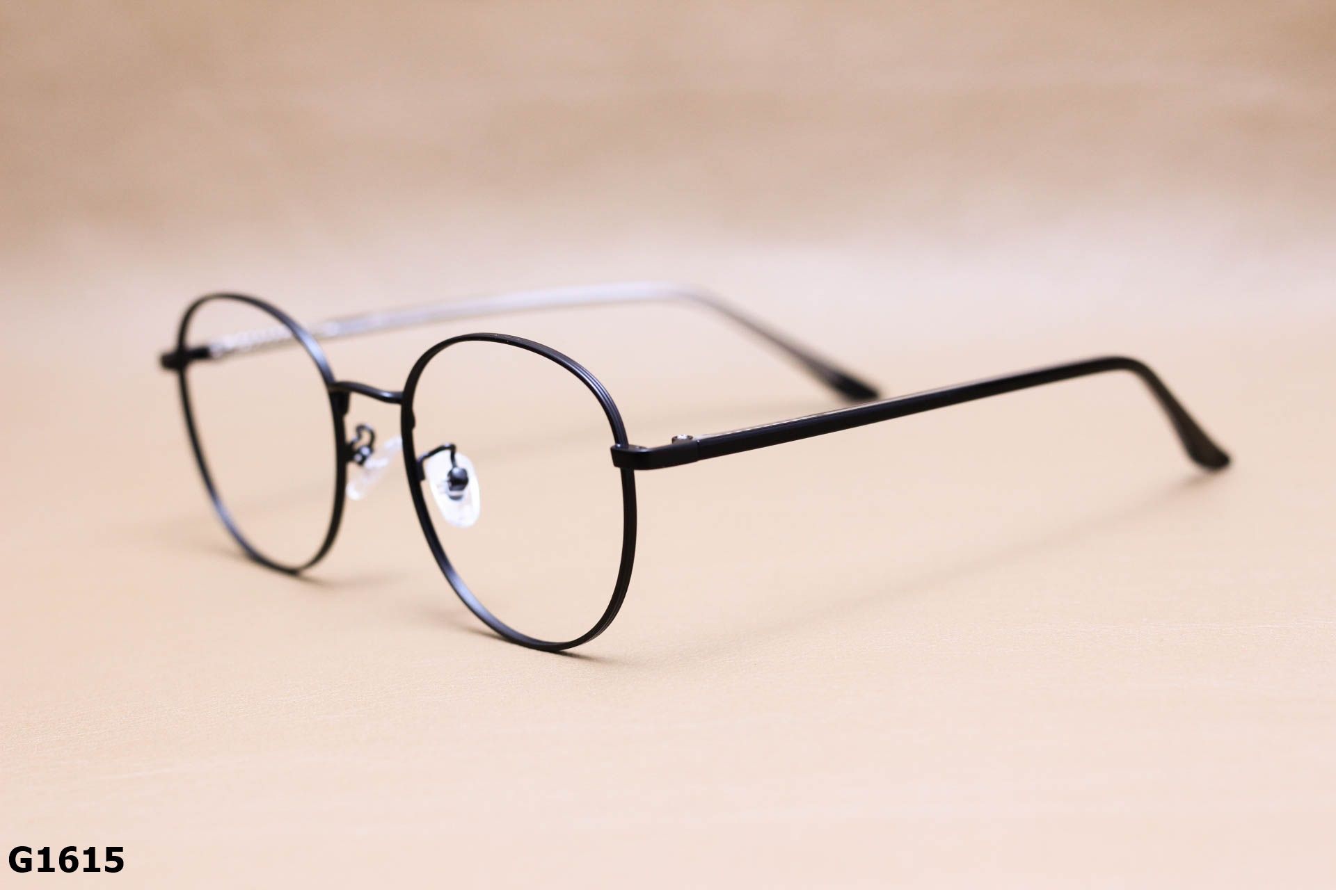 Gọng Kính Cận Tròn Thời Trang Unisex, Titanium Cao Cấp Thanh Mảnh - G1615