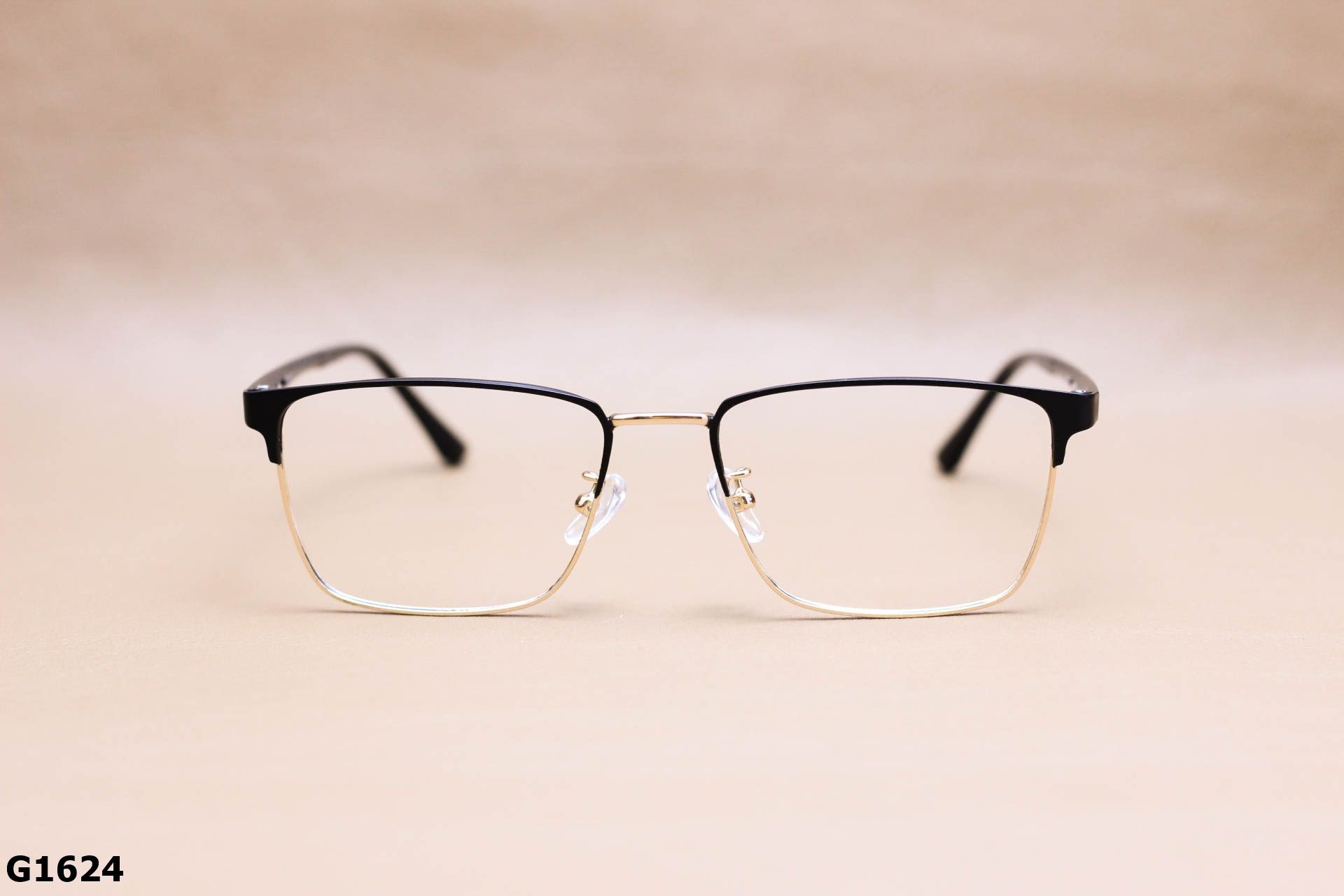 Gọng Kính Cận Hợp Kim Cao Cấp, Dáng Vuông Thanh Mảnh Unisex - G1624