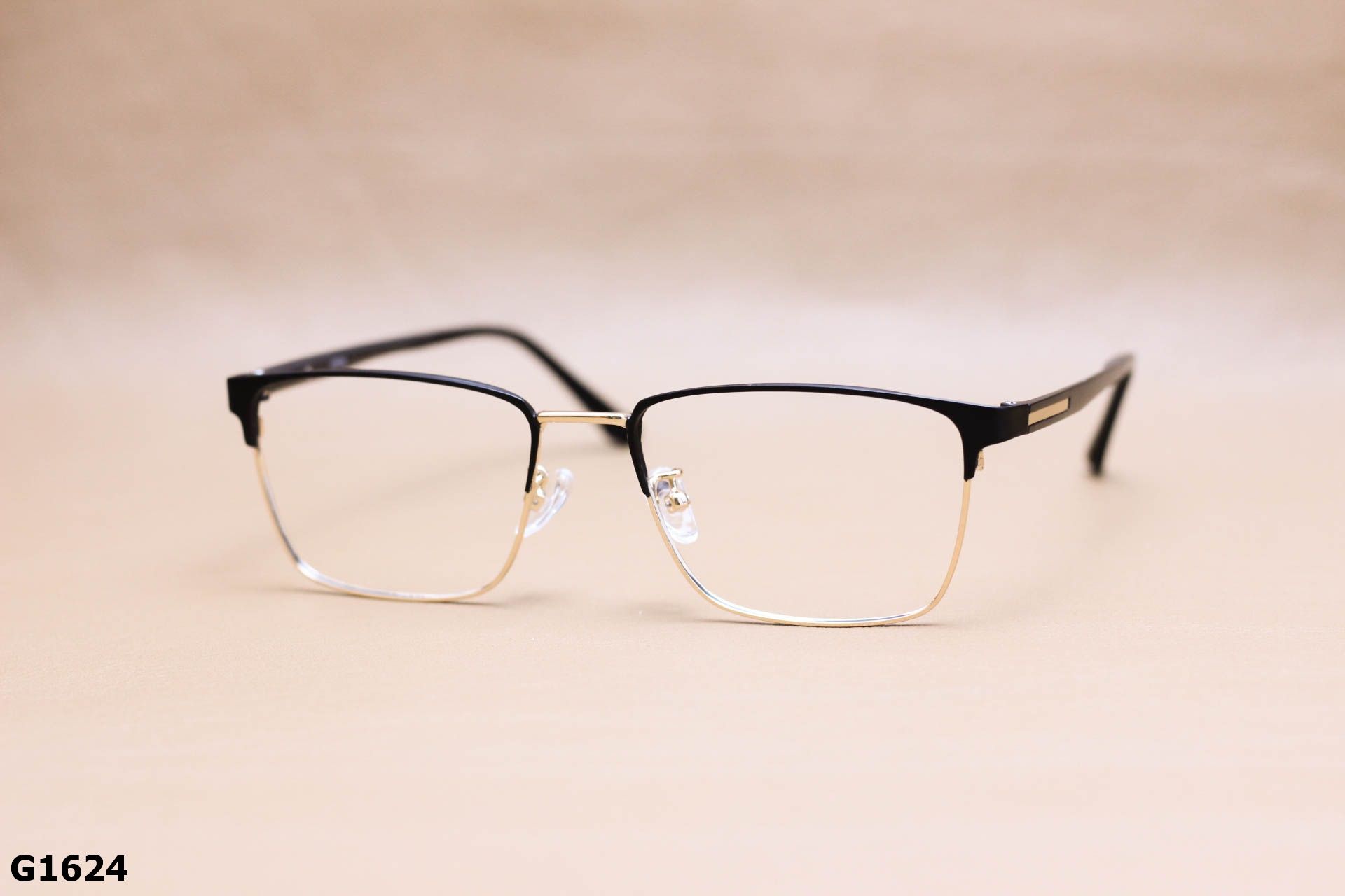 Gọng Kính Cận Hợp Kim Cao Cấp, Dáng Vuông Thanh Mảnh Unisex - G1624