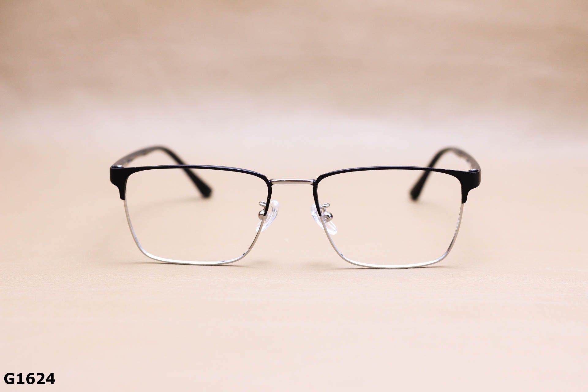 Gọng Kính Cận Hợp Kim Cao Cấp, Dáng Vuông Thanh Mảnh Unisex - G1624