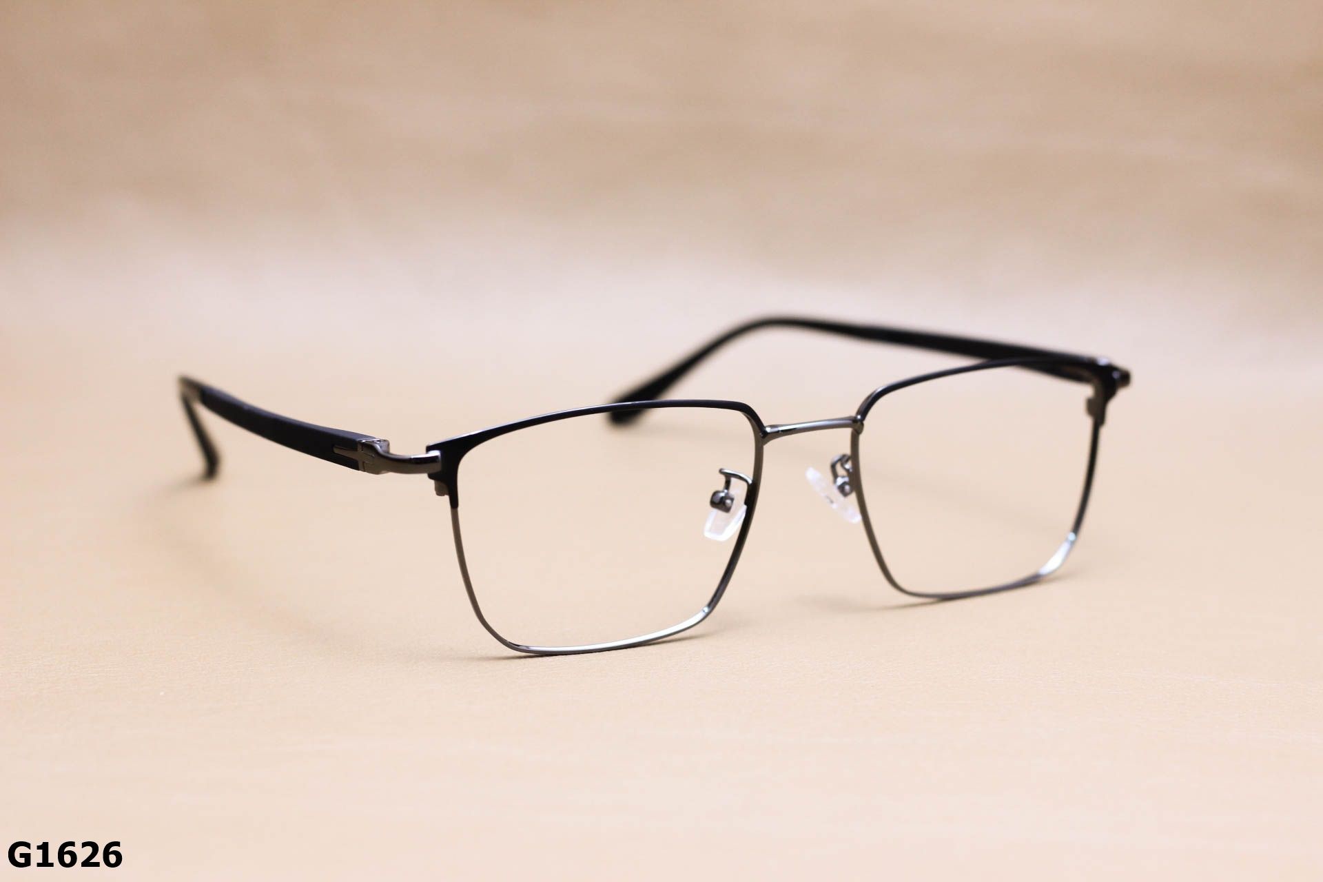 Gọng Kính Cận Hợp Kim Cao Cấp, Dáng Vuông Thanh Mảnh Unisex - G1626