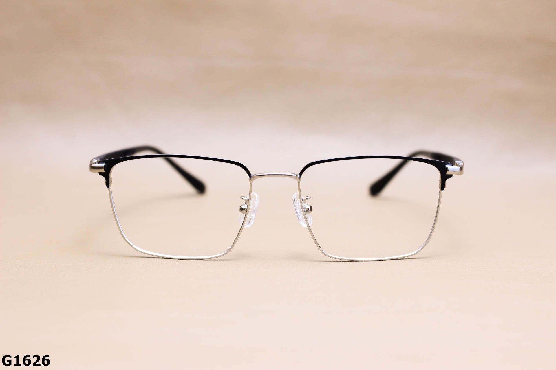 Gọng Kính Cận Hợp Kim Cao Cấp, Dáng Vuông Thanh Mảnh Unisex - G1626