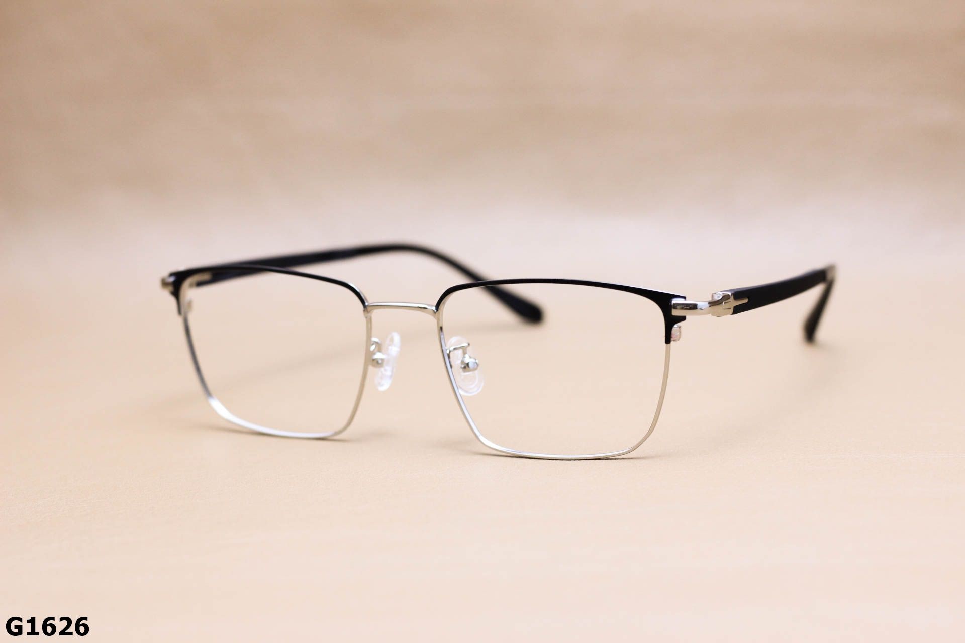 Gọng Kính Cận Hợp Kim Cao Cấp, Dáng Vuông Thanh Mảnh Unisex - G1626