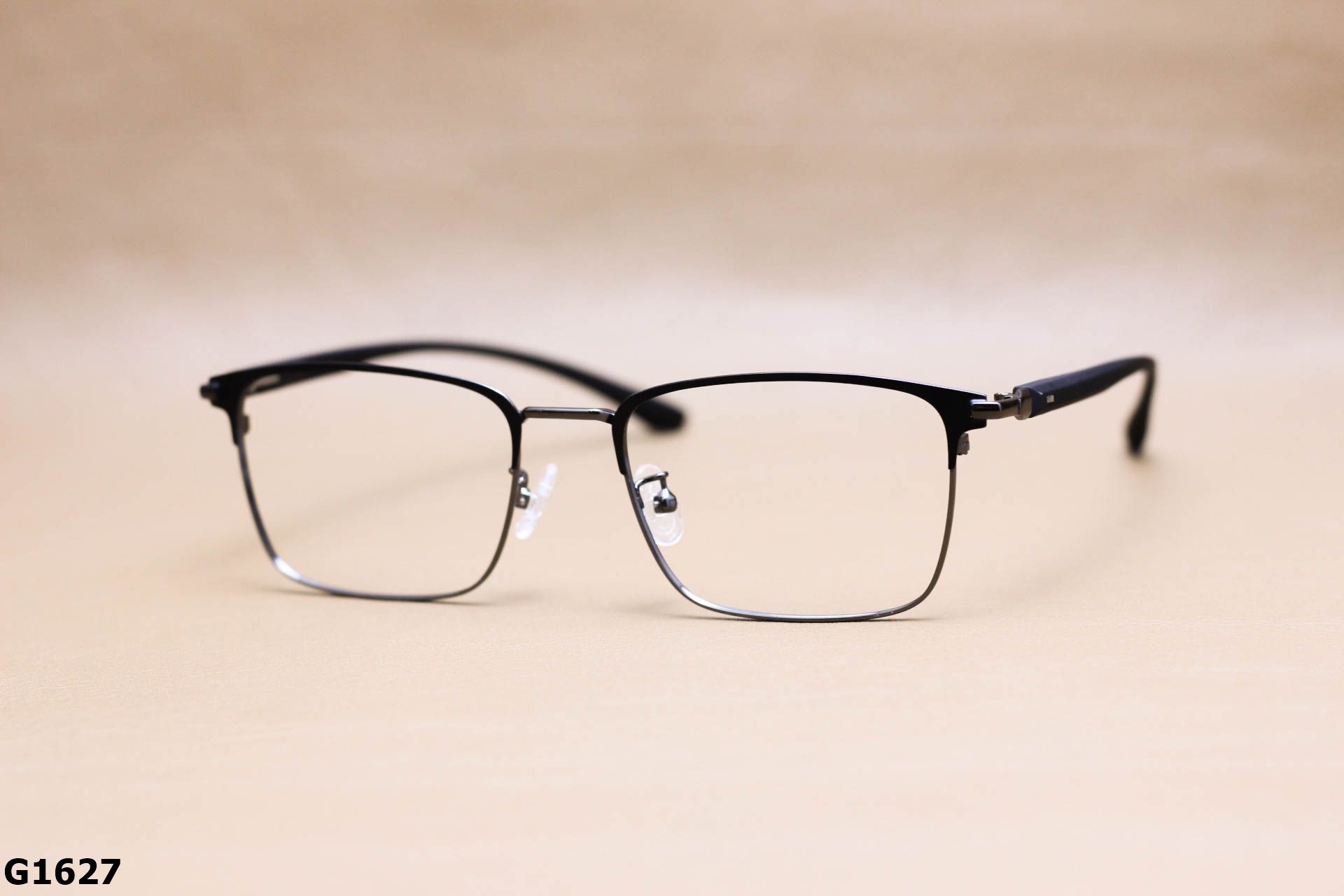 Gọng Kính Cận Hợp Kim Cao Cấp, Dáng Vuông Thanh Mảnh Unisex - G1627
