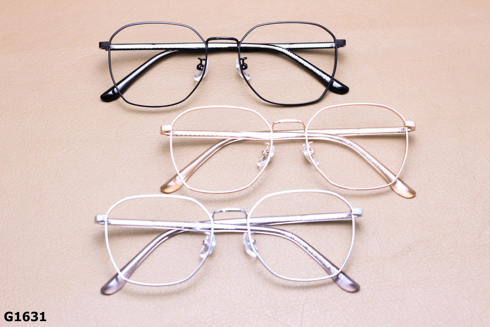 Gọng Kính Cận Vuông Thời Trang Unisex, Titanium Cao Cấp Thanh Mảnh - G1631