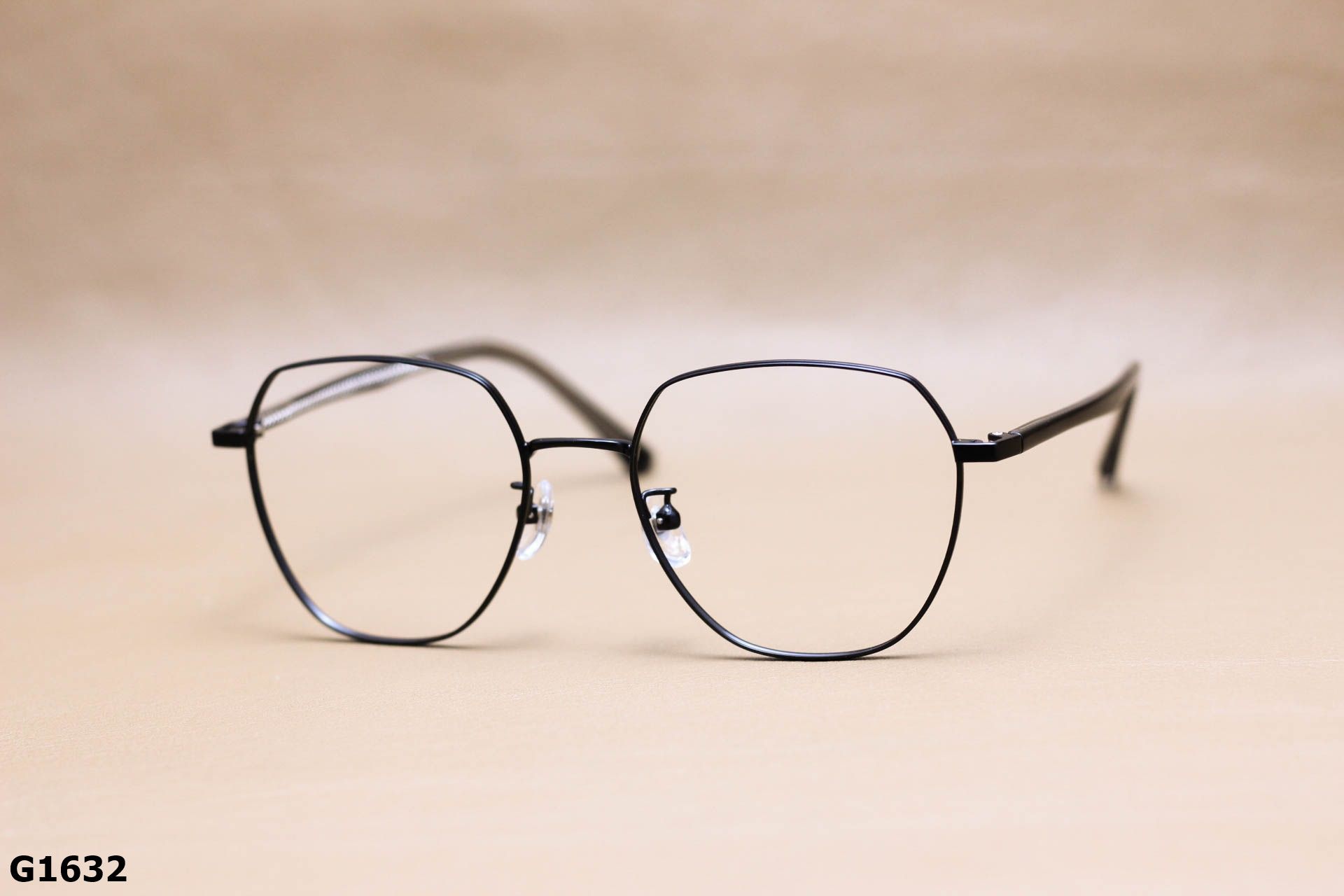 Gọng Kính Cận Lục Giác Thời Trang Unisex, Titanium Cao Cấp Thanh Mảnh - G1632