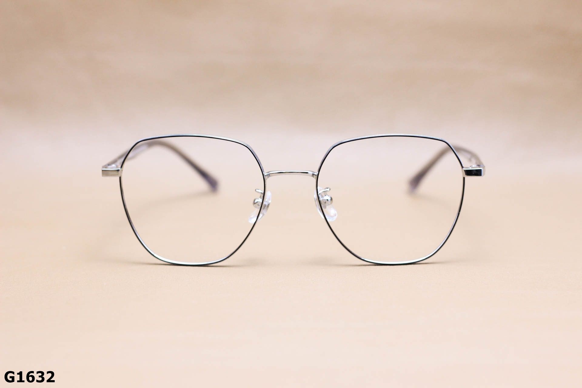 Gọng Kính Cận Lục Giác Thời Trang Unisex, Titanium Cao Cấp Thanh Mảnh - G1632