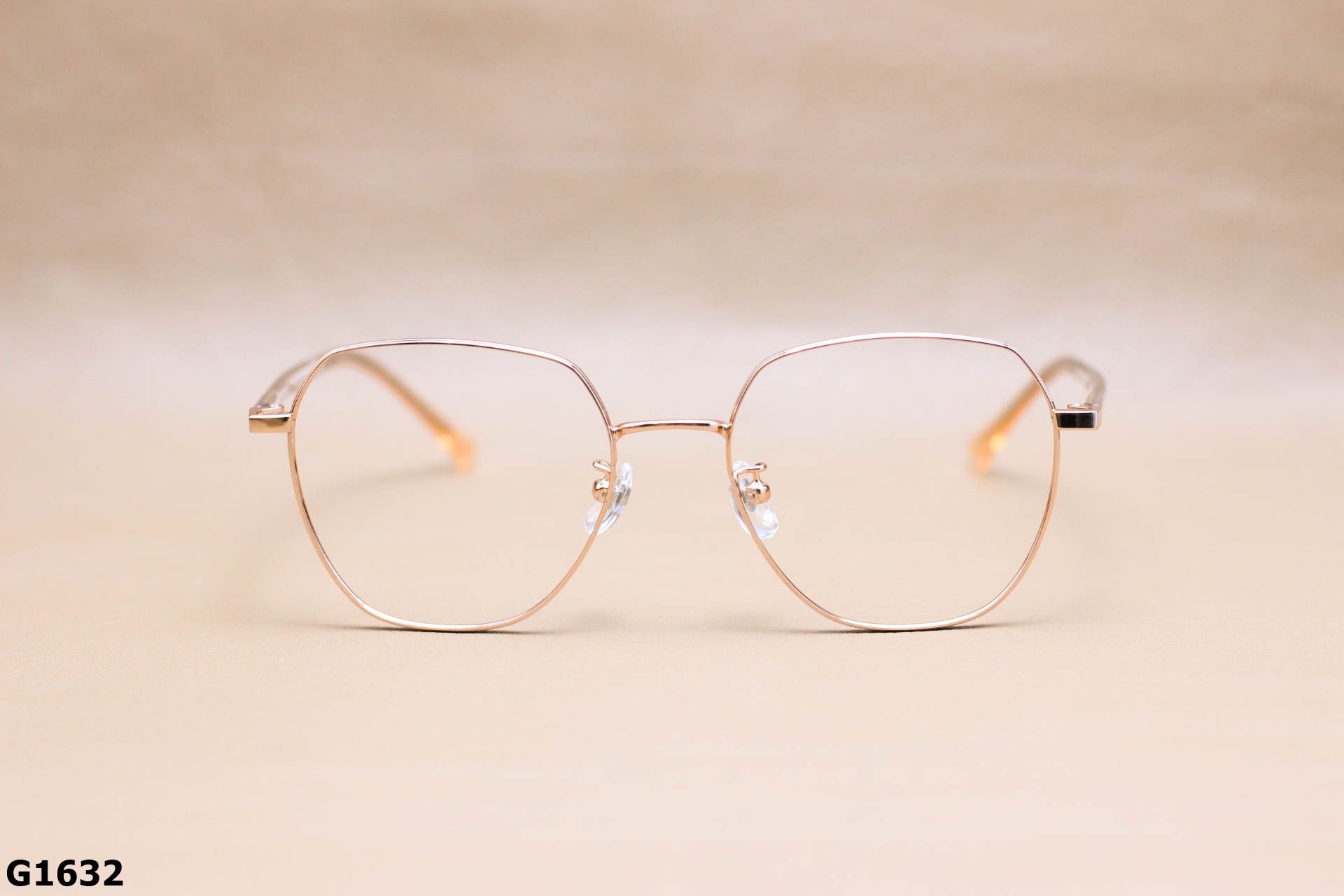 Gọng Kính Cận Lục Giác Thời Trang Unisex, Titanium Cao Cấp Thanh Mảnh - G1632