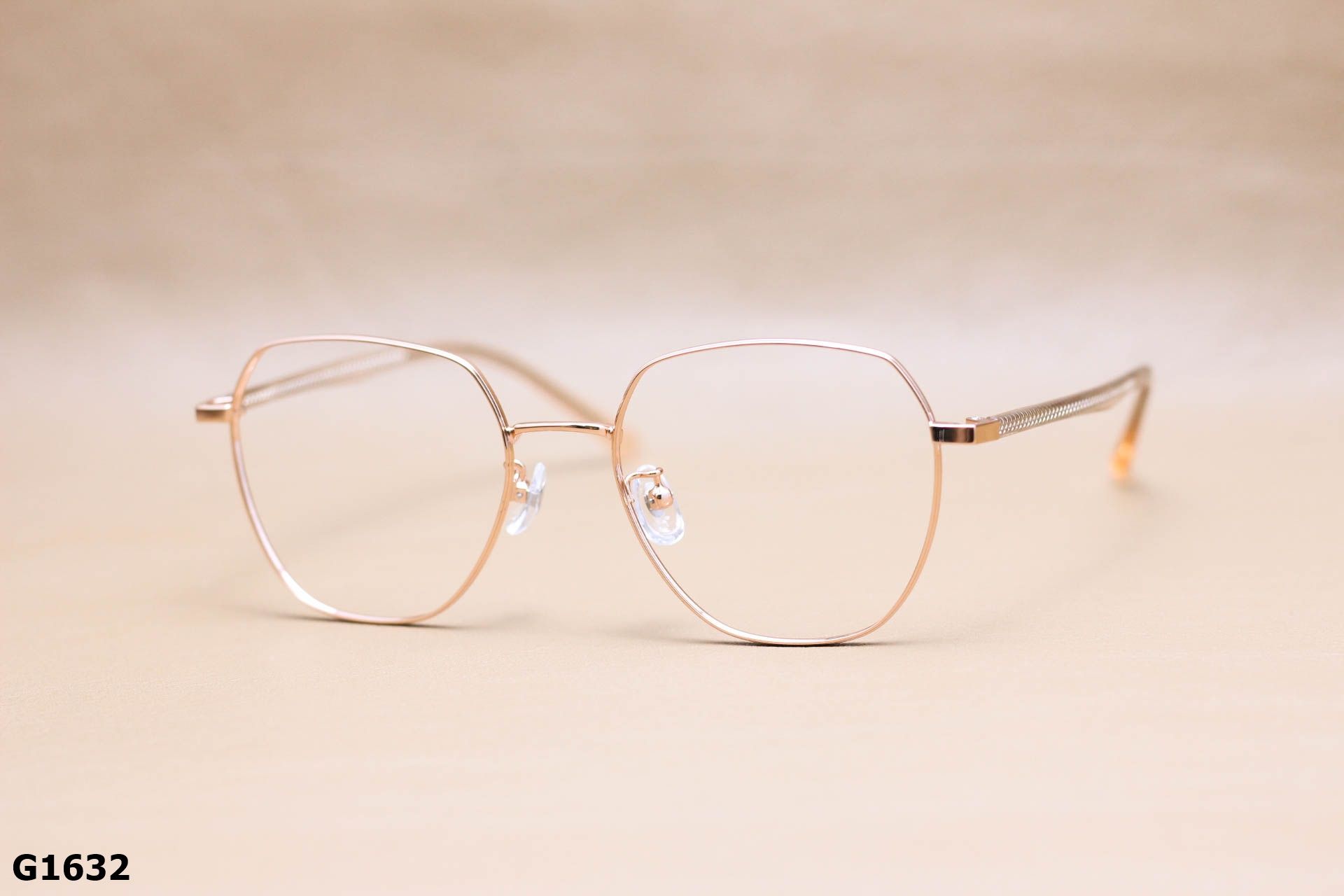 Gọng Kính Cận Lục Giác Thời Trang Unisex, Titanium Cao Cấp Thanh Mảnh - G1632
