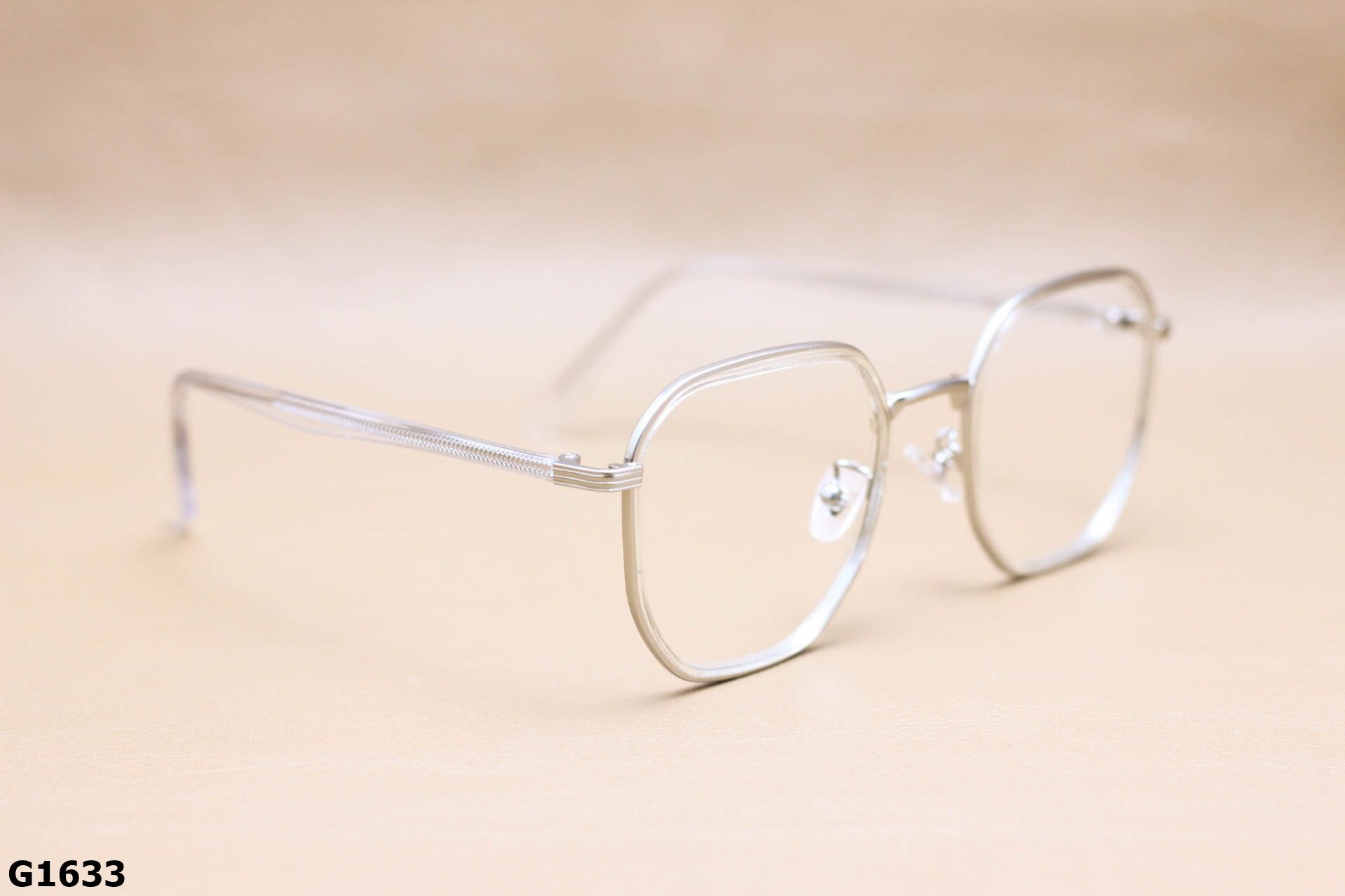 Gọng Kính Cận Vuông Thời Trang Unisex, Titanium Cao Cấp Thanh Mảnh - G1633