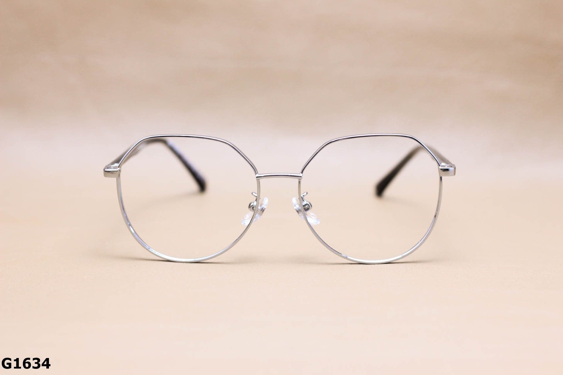 Gọng Kính Cận Lục Giác Thời Trang Unisex, Titanium Cao Cấp Thanh Mảnh - G1634