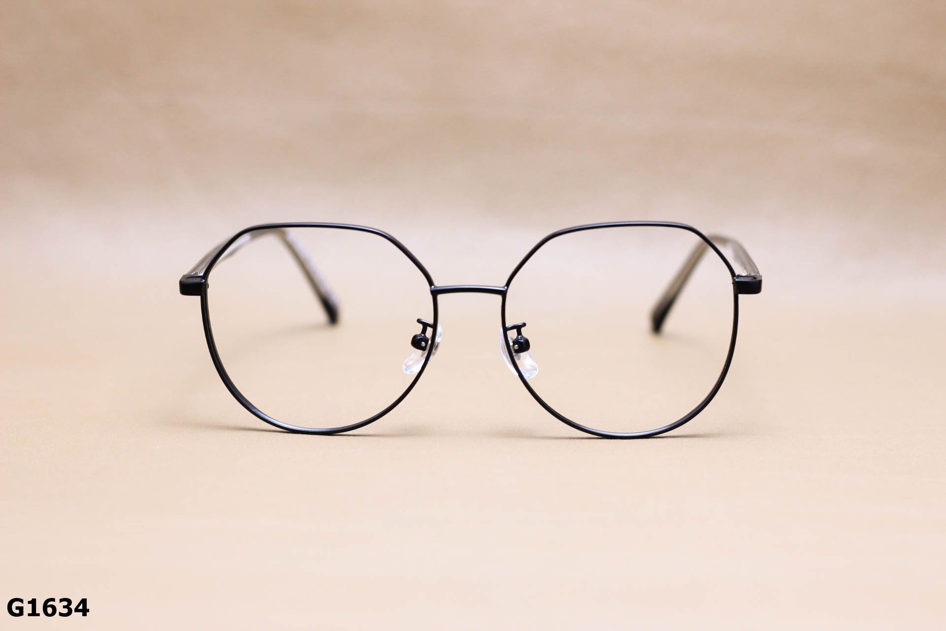 Gọng Kính Cận Lục Giác Thời Trang Unisex, Titanium Cao Cấp Thanh Mảnh - G1634