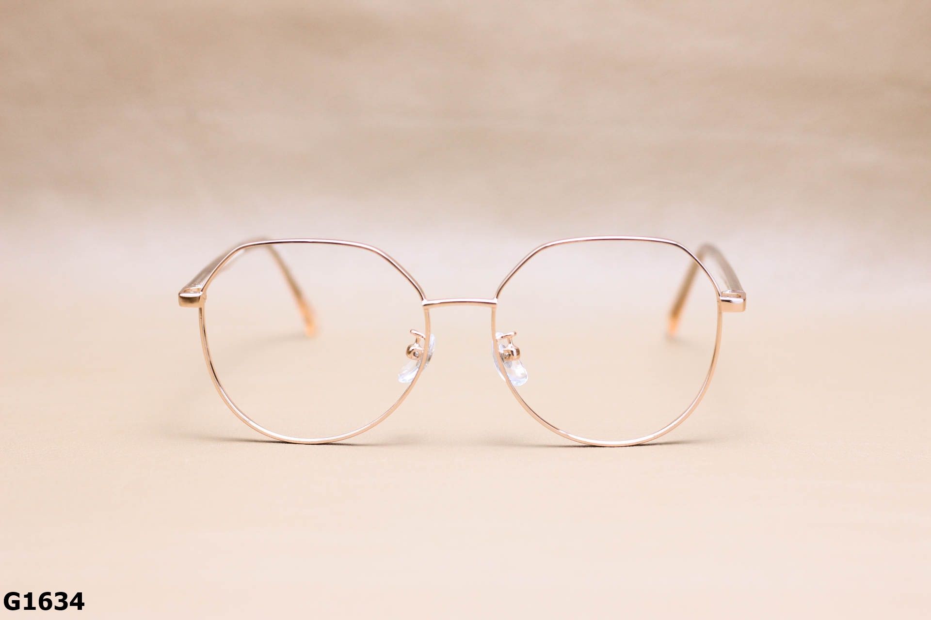 Gọng Kính Cận Lục Giác Thời Trang Unisex, Titanium Cao Cấp Thanh Mảnh - G1634