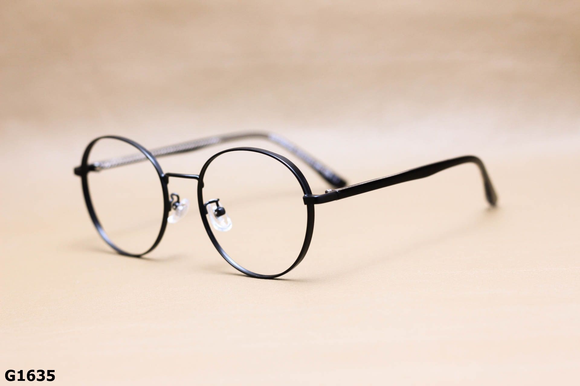 Gọng Kính Cận Tròn Thời Trang Unisex, Titanium Cao Cấp Thanh Mảnh - G1635