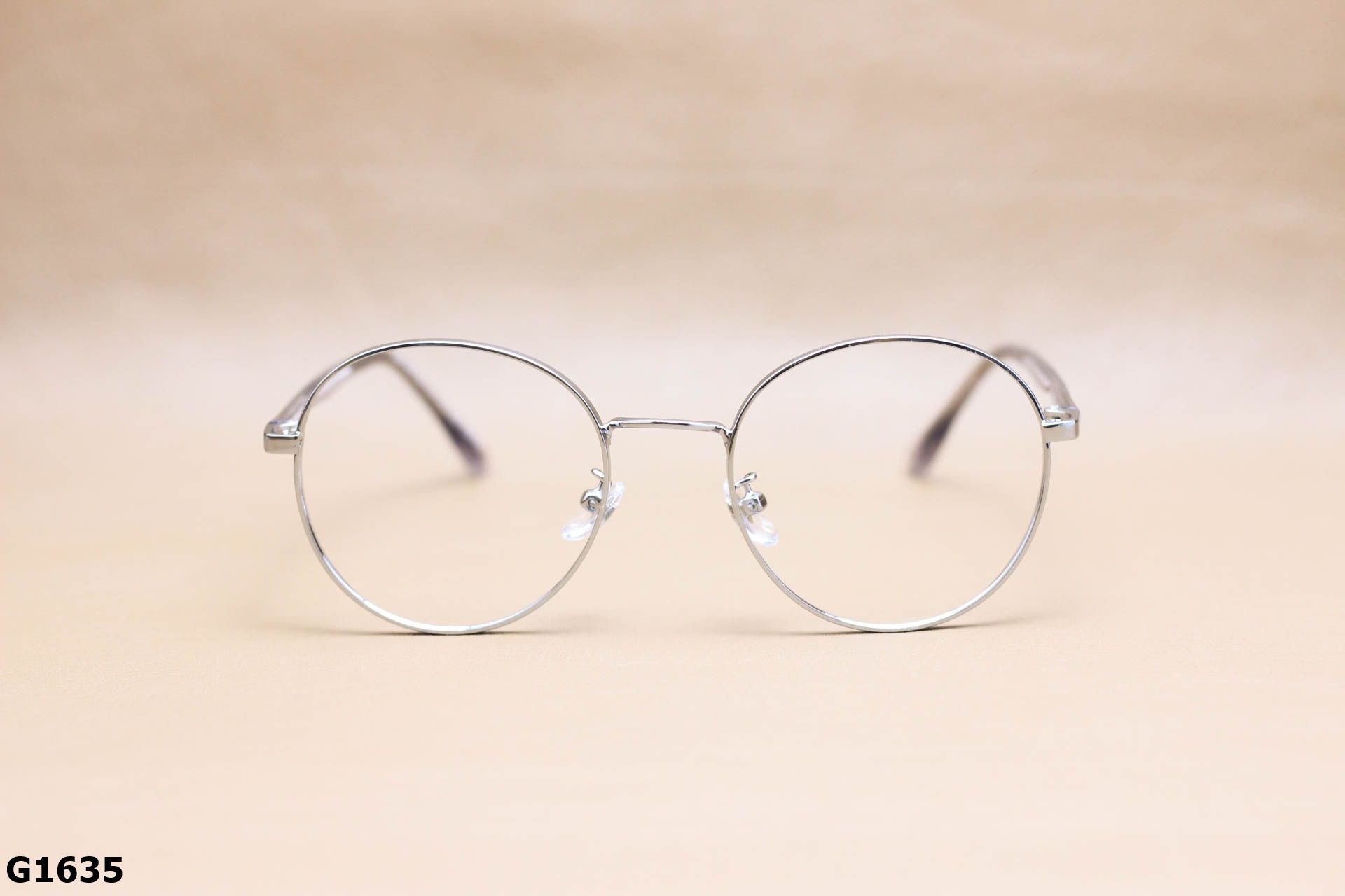 Gọng Kính Cận Tròn Thời Trang Unisex, Titanium Cao Cấp Thanh Mảnh - G1635