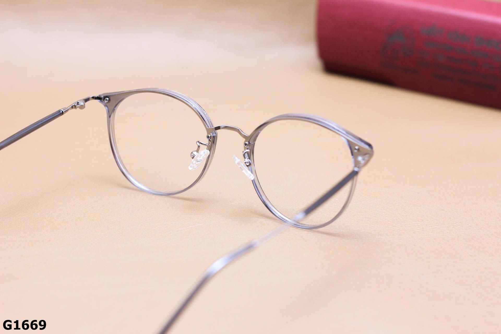 Gọng Kính Cận Mắt Mèo Thời Trang Unisex, Chất Nhựa Dẻo TR Thanh Mảnh - G1669