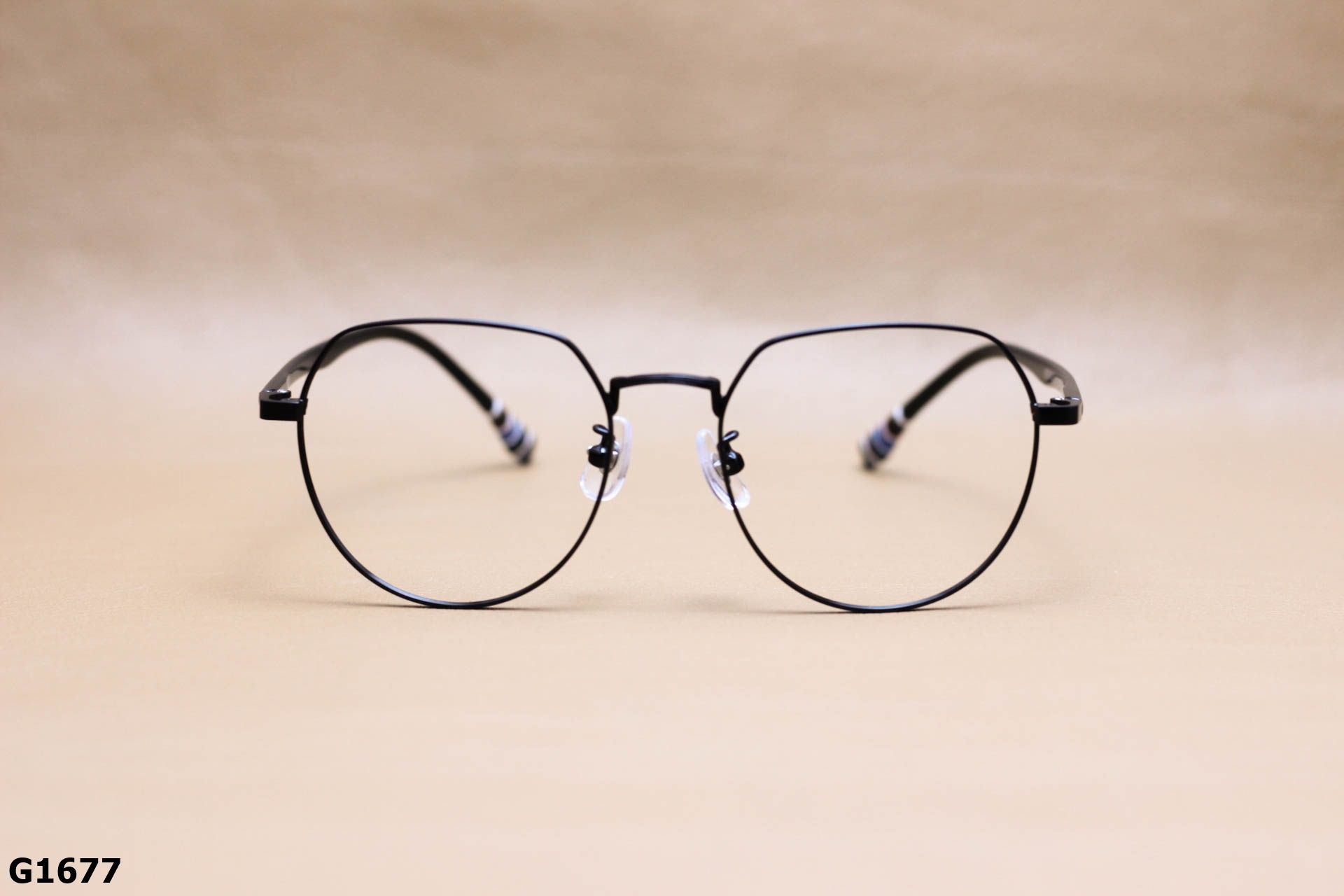 Gọng Kính Cận Lục Giác Thời Trang Unisex, Titanium Cao Cấp Thanh Mảnh - G1677