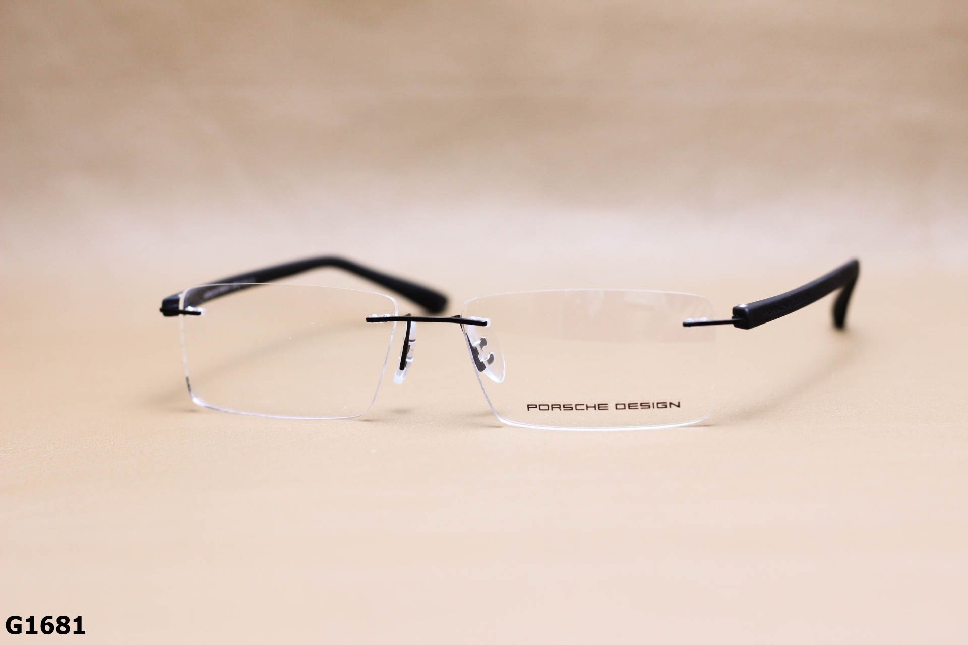 Gọng Kính Cận Khoan Ốc Thời Trang Nam, Chất Liệu Titanium Cao Cấp - G1681