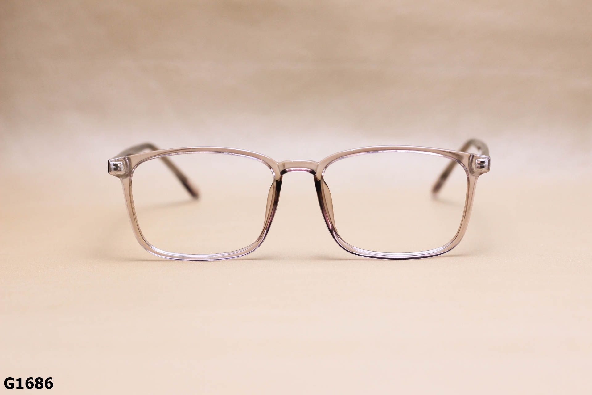Gọng Kính Cận Nhựa Dẻo TR90, Dáng Vuông Thời Trang Unisex Thanh Mảnh - G1686