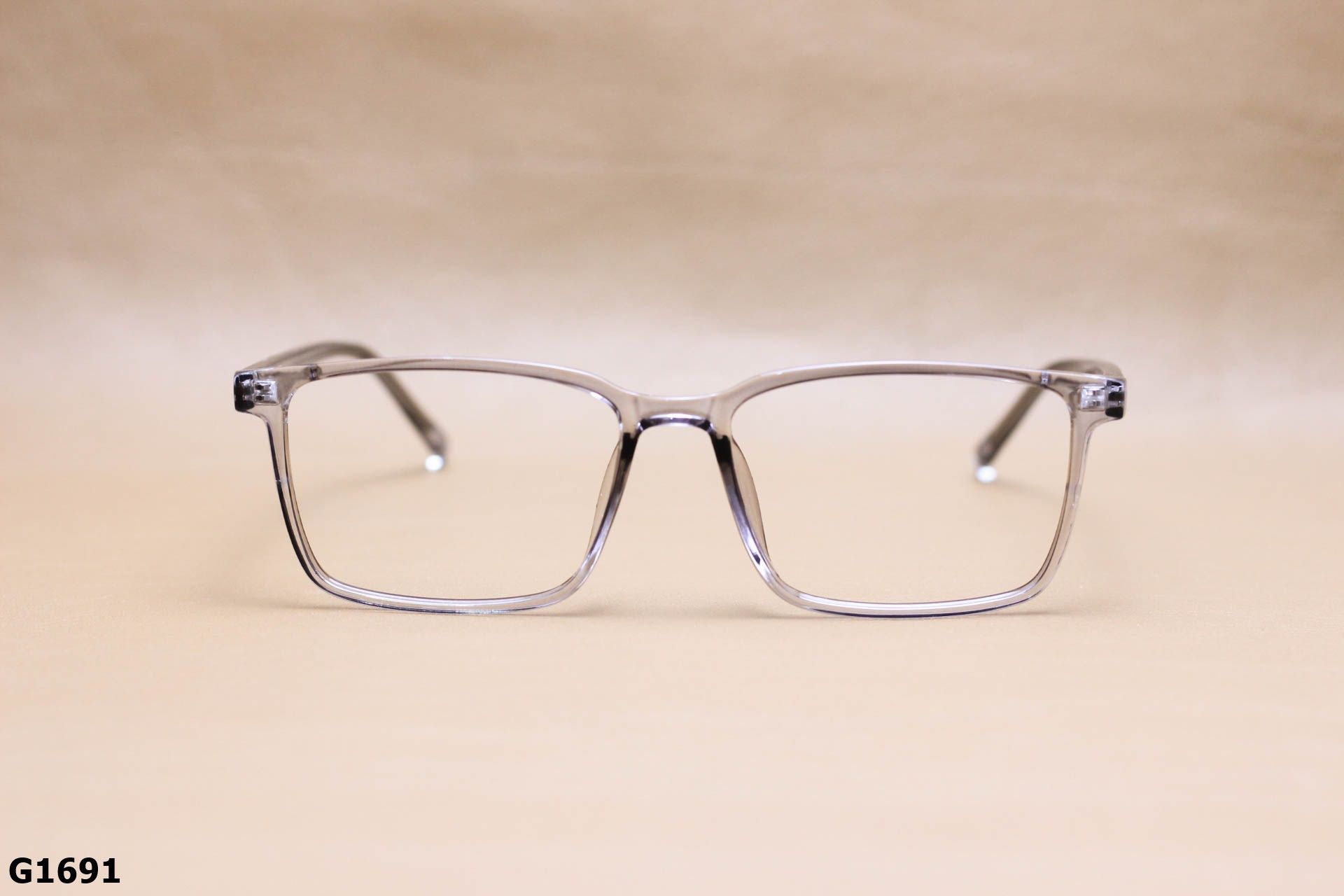 Gọng Kính Cận Nhựa Dẻo TR90, Dáng Vuông Thời Trang Unisex Thanh Mảnh - G1691