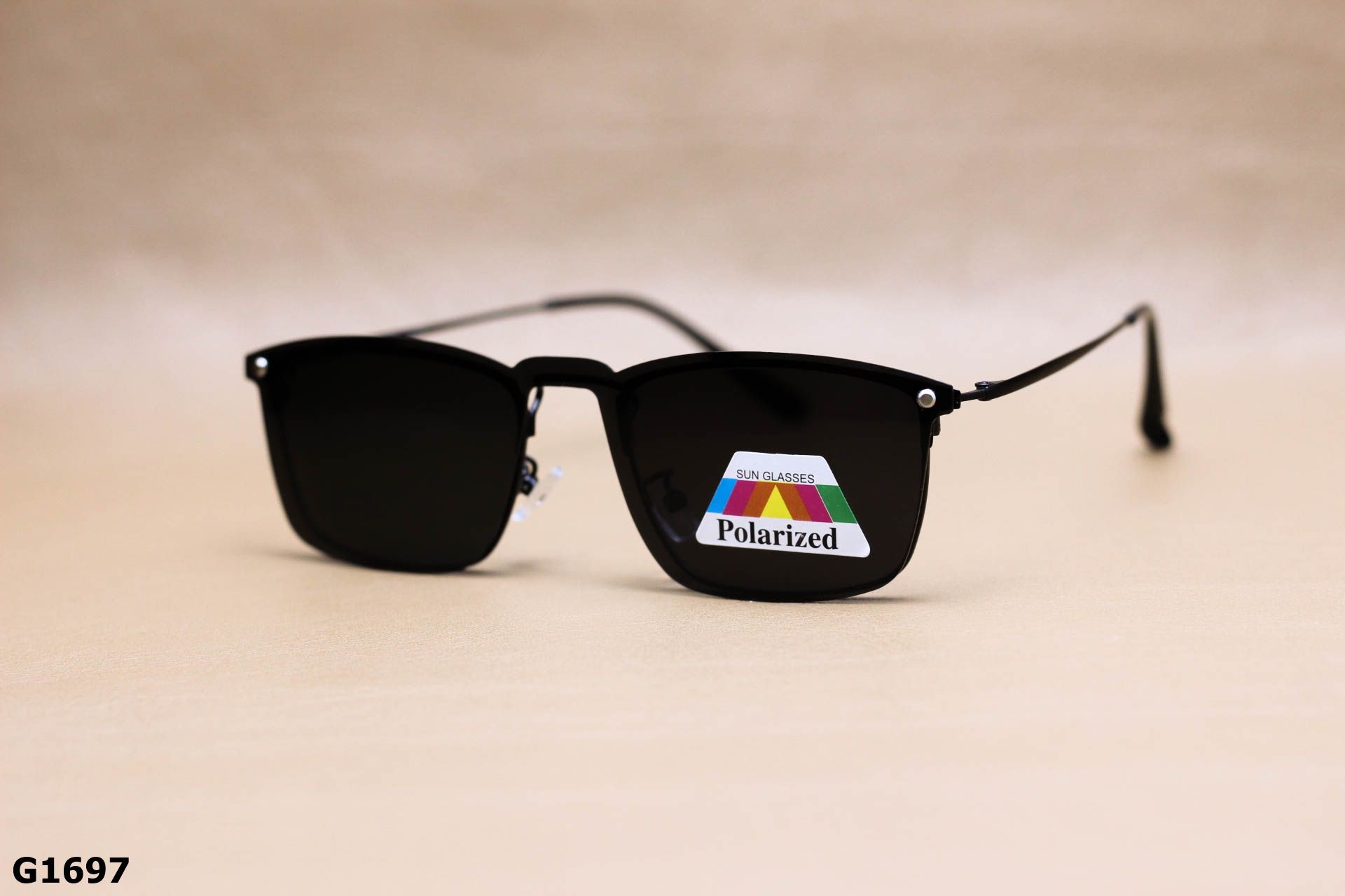 Gọng Kính 2 Trong 1 Thời Trang Nam, Tròng Mát Polarized Chống Phân Cực - G1697