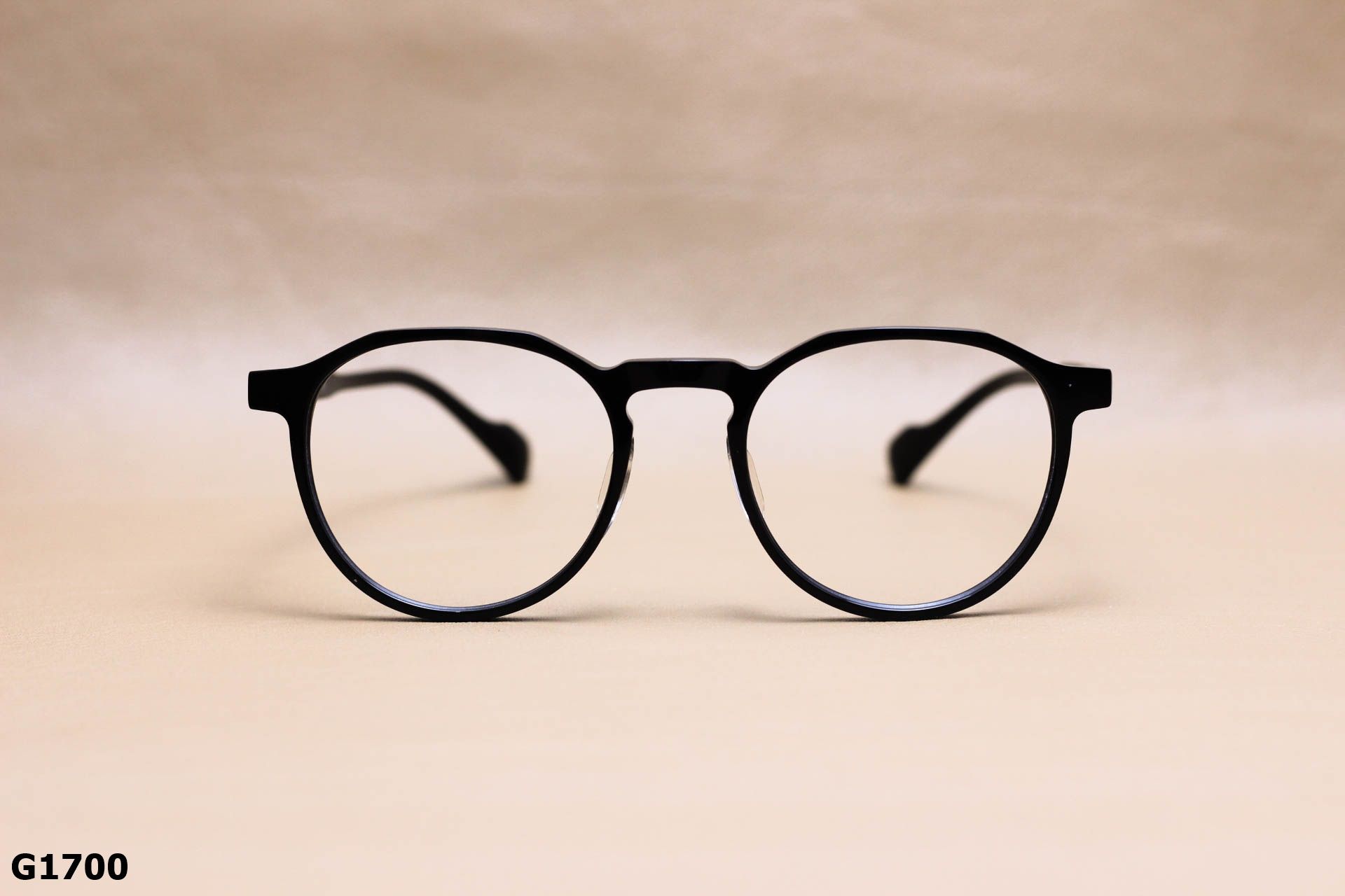 Gọng Kính Cận Dáng Tròn Ngố Thời Trang Unisex, Chất Nhựa Acetate Nguyên Khối Cao Cấp - G1700