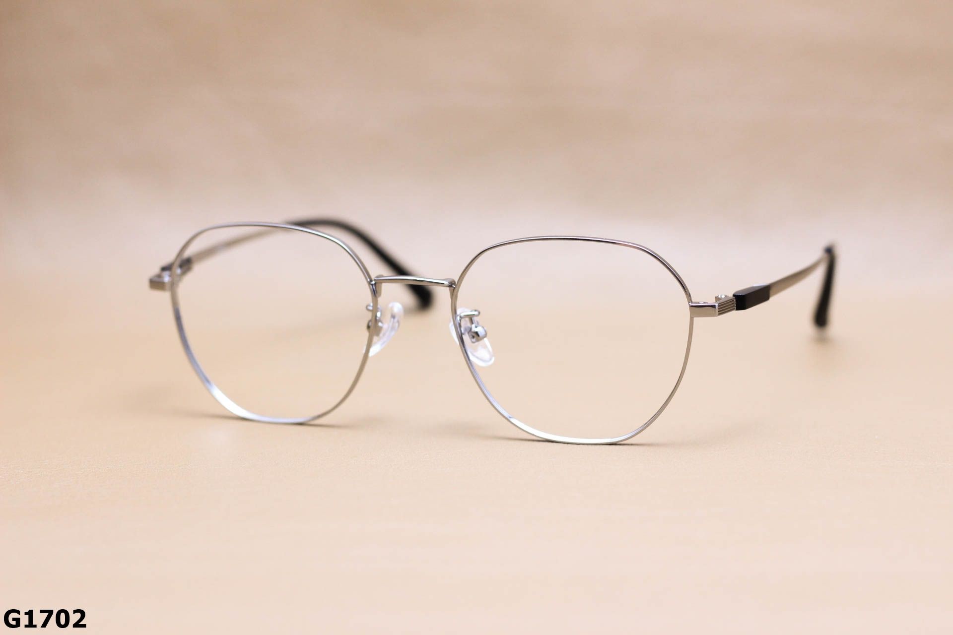 Gọng Kính Cận Hợp Kim Cao Cấp, Dáng Lục Giác Thanh Mảnh Unisex - G1702