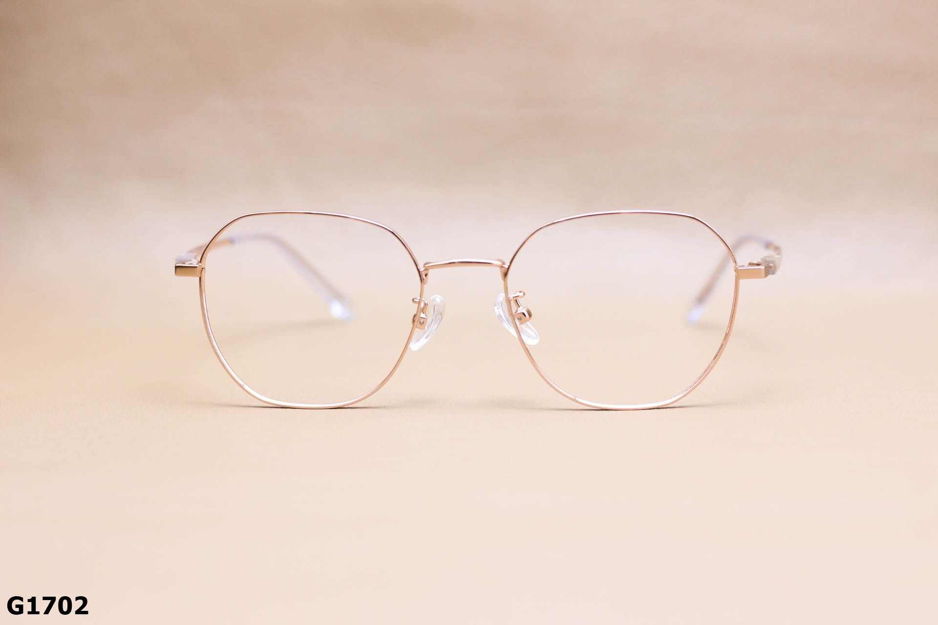 Gọng Kính Cận Hợp Kim Cao Cấp, Dáng Lục Giác Thanh Mảnh Unisex - G1702