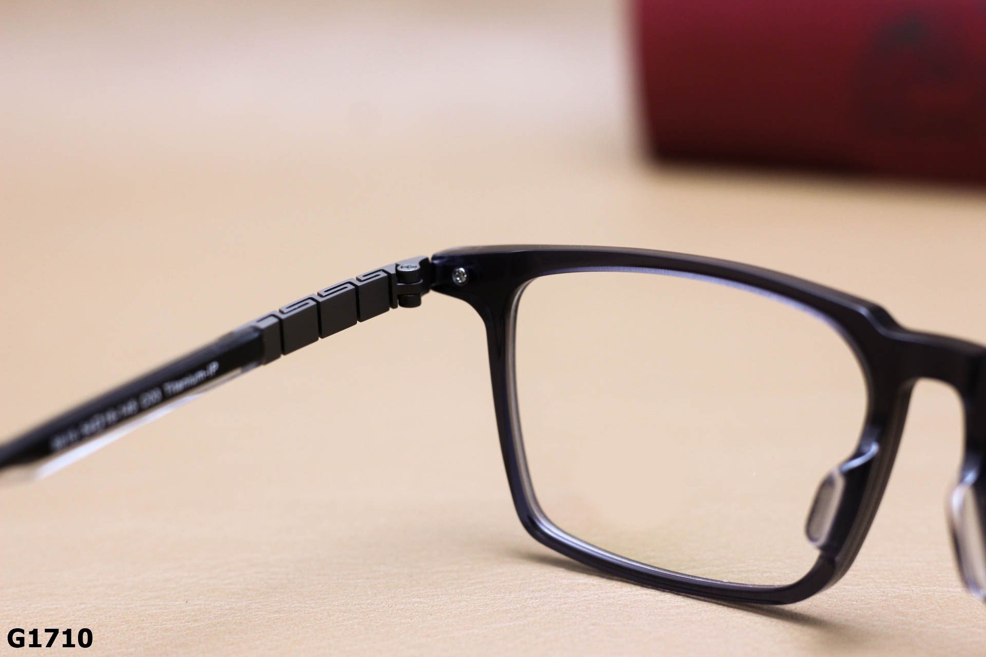 Gọng Kính Cận Dáng Vuông Thời Trang Unisex, Chất Liệu Titanium IP Cao Cấp - G1710