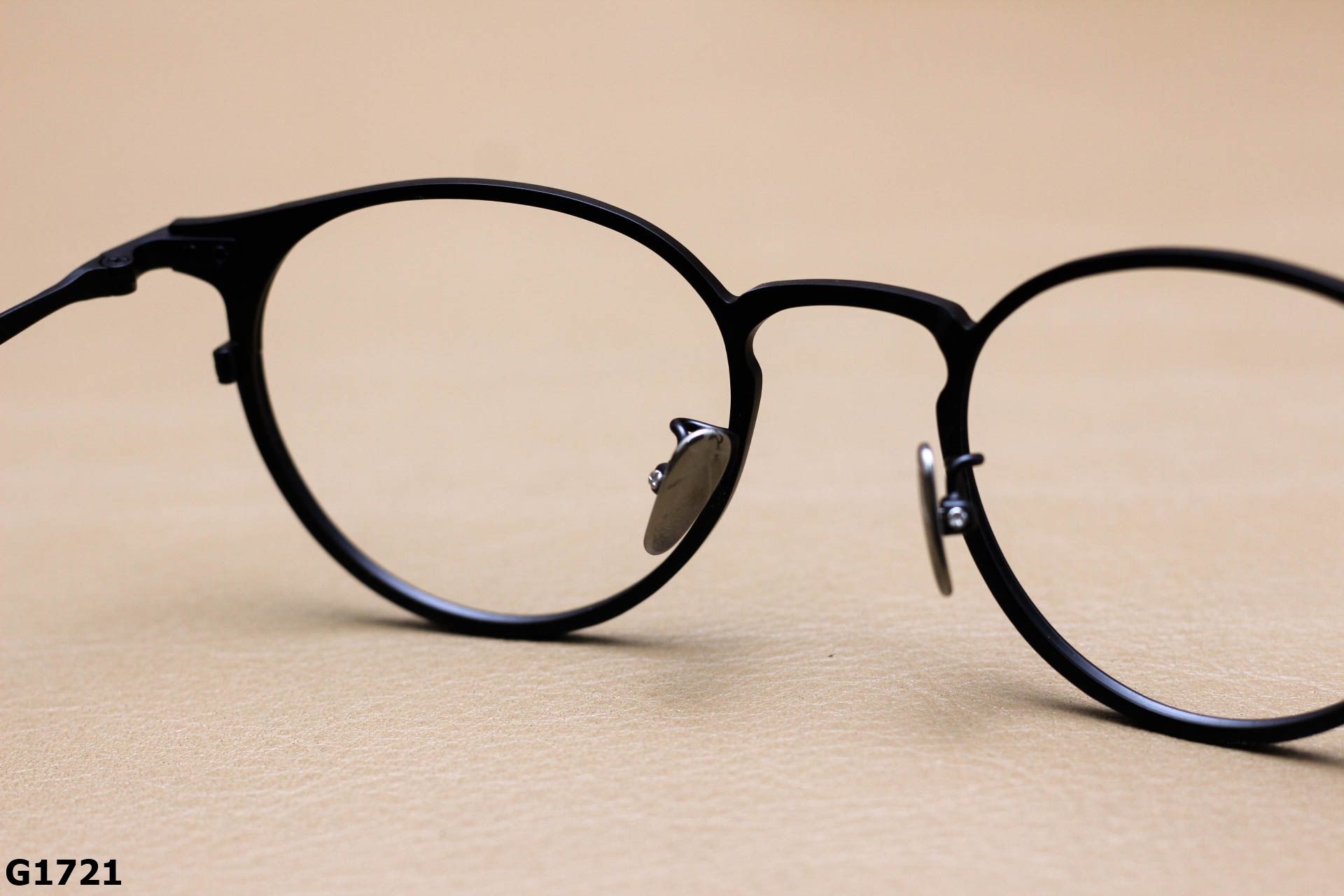 Gọng Kính Cận Dáng Oval Thời Trang Unisex, Chất Liệu Titanium IP Cao Cấp - G1721