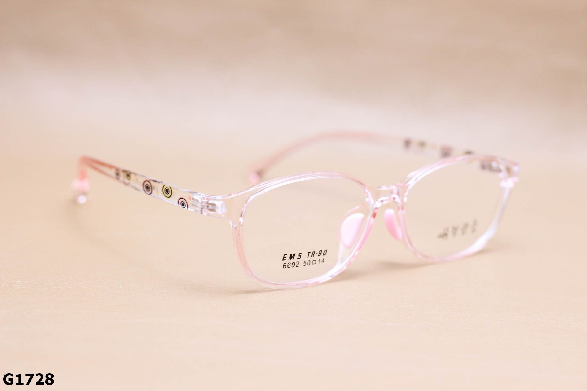 Gọng Kính Cận Vuông Bầu Thời Trang Trẻ Em Unisex, Chất Nhựa Dẻo TR90 - G1728