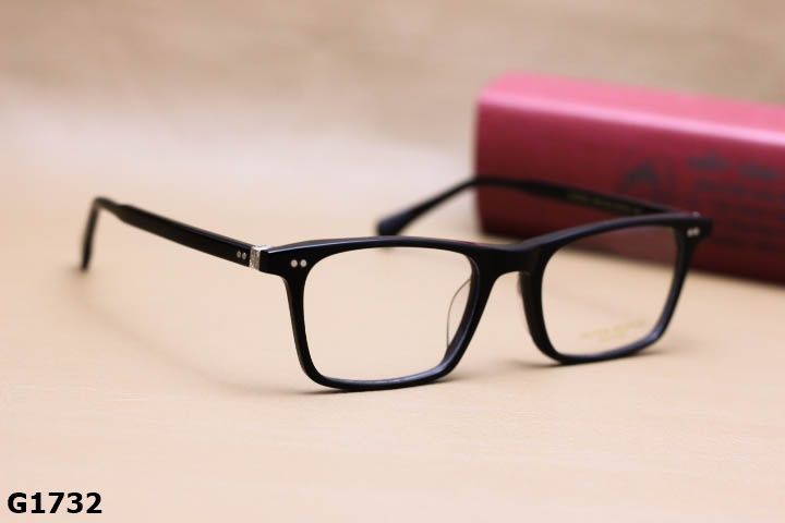 Gọng Kính Cận Oliver Peoples Nhựa Acetate Nguyên Khối, Dáng Vuông Nhỏ Unisex - G1732