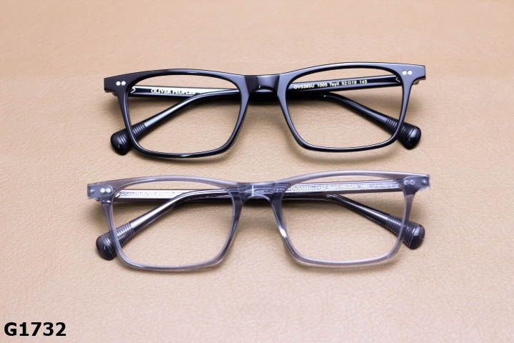 Gọng Kính Cận Oliver Peoples Nhựa Acetate Nguyên Khối, Dáng Vuông Nhỏ Unisex - G1732