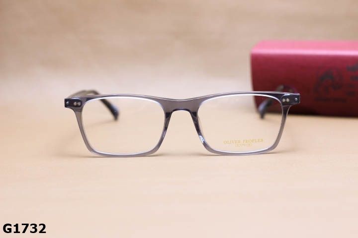 Gọng Kính Cận Oliver Peoples Nhựa Acetate Nguyên Khối, Dáng Vuông Nhỏ Unisex - G1732