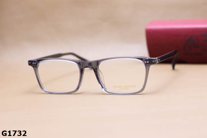Gọng Kính Cận Oliver Peoples Nhựa Acetate Nguyên Khối, Dáng Vuông Nhỏ Unisex - G1732