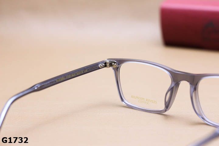 Gọng Kính Cận Oliver Peoples Nhựa Acetate Nguyên Khối, Dáng Vuông Nhỏ Unisex - G1732
