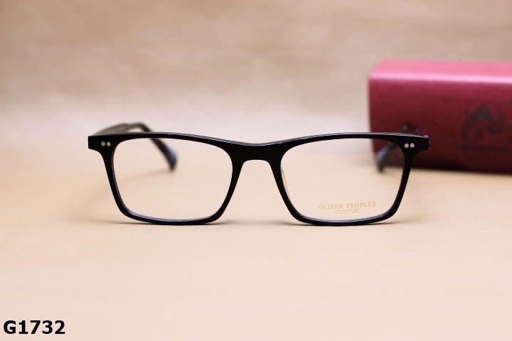 Gọng Kính Cận Oliver Peoples Nhựa Acetate Nguyên Khối, Dáng Vuông Nhỏ Unisex - G1732