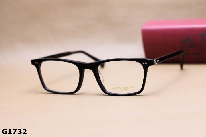 Gọng Kính Cận Oliver Peoples Nhựa Acetate Nguyên Khối, Dáng Vuông Nhỏ Unisex - G1732