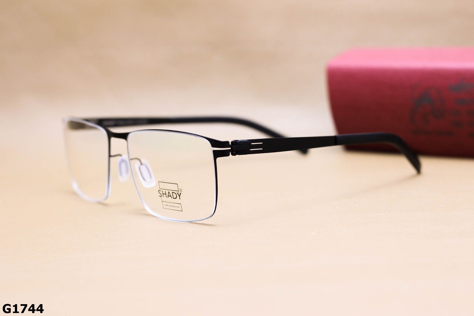 Gọng Kính Cận Thép Không Gỉ SHADY Cao Cấp Nam Thiết Kế Mới 2020 - G1744