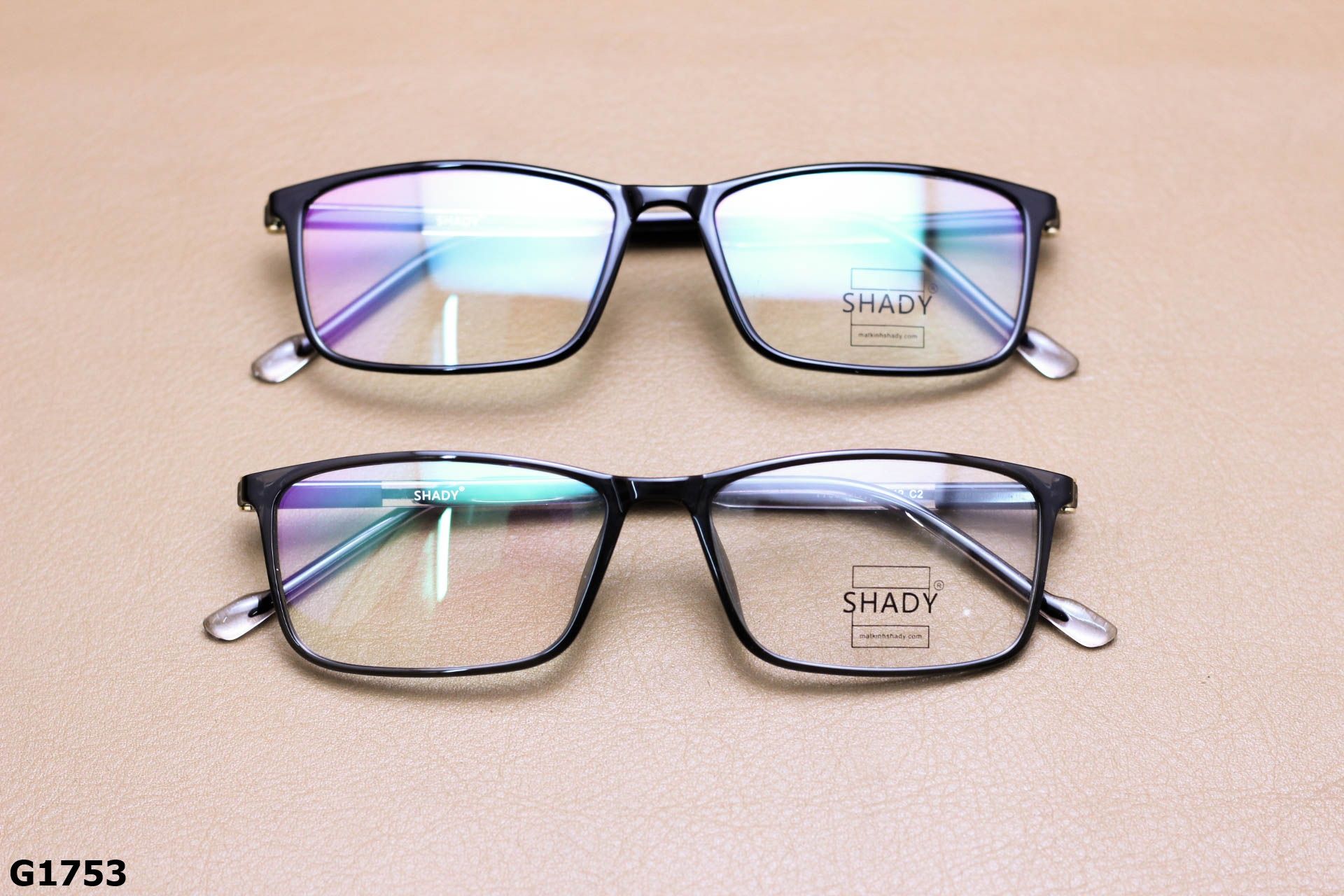 Gọng Kính Cận SHADY Nhựa Dẻo TR90 Dáng Vuông Unisex - G1753