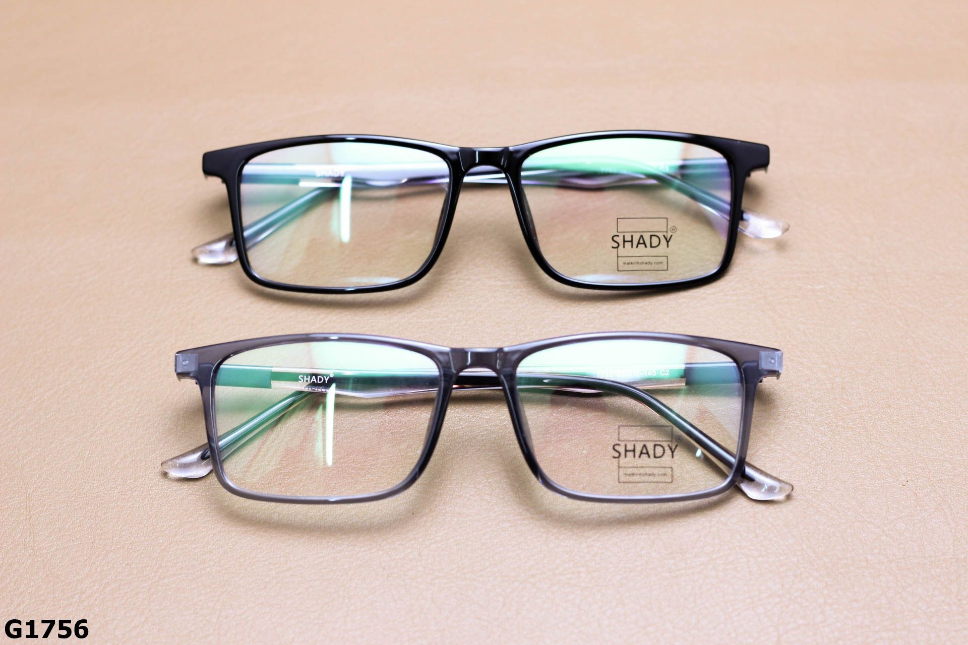 Gọng Kính Cận SHADY Nhựa Dẻo TR90 Dáng Vuông Unisex - G1756